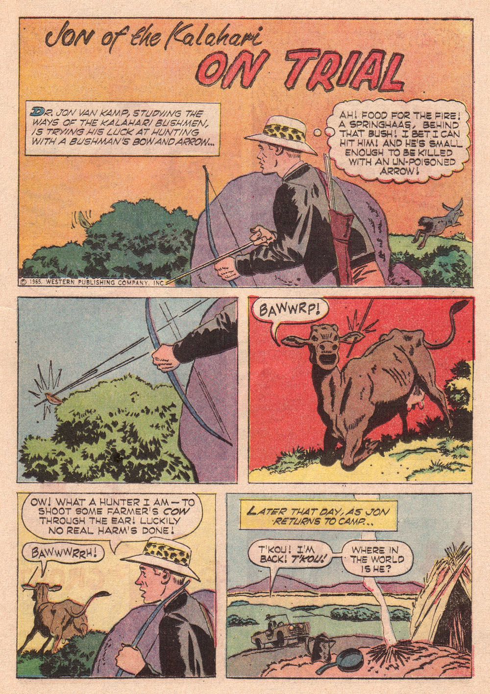 Read online Korak, Son of Tarzan (1964) comic -  Issue #12 - 21