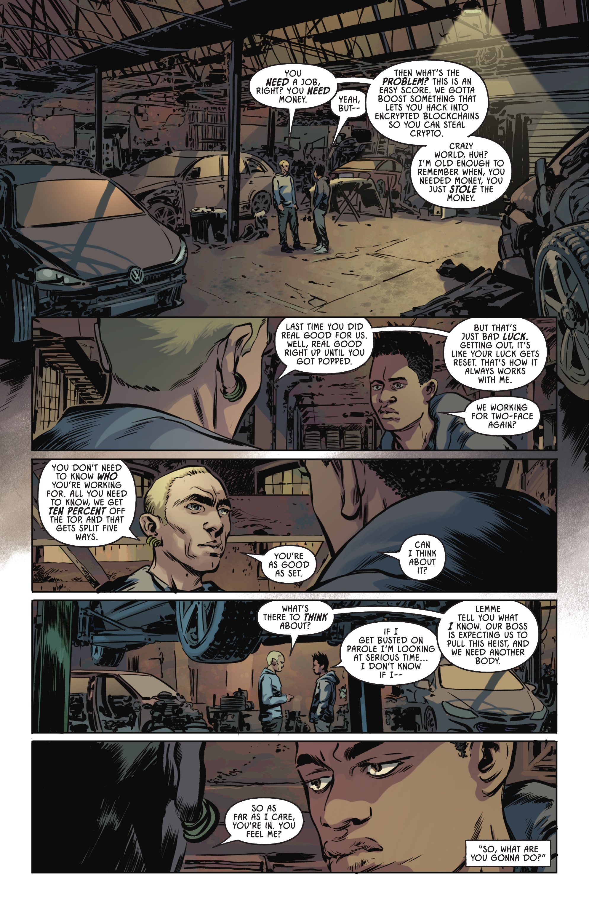 Read online GCPD: The Blue Wall comic -  Issue #2 - 12
