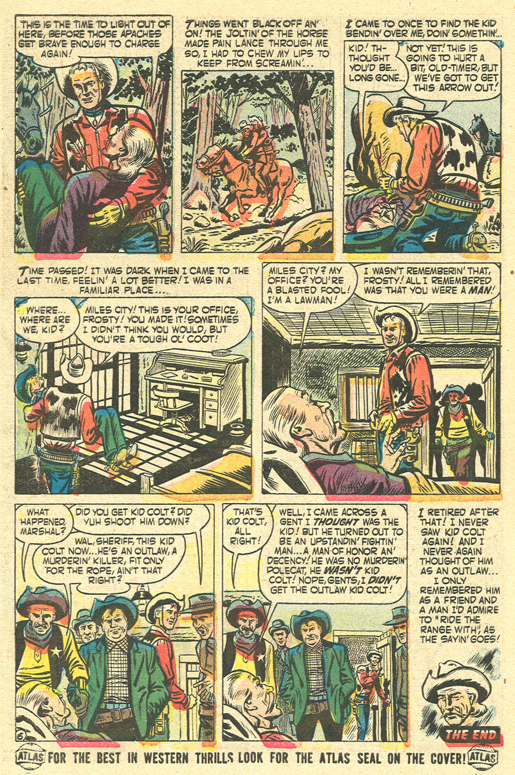 Read online Kid Colt Outlaw comic -  Issue #33 - 8