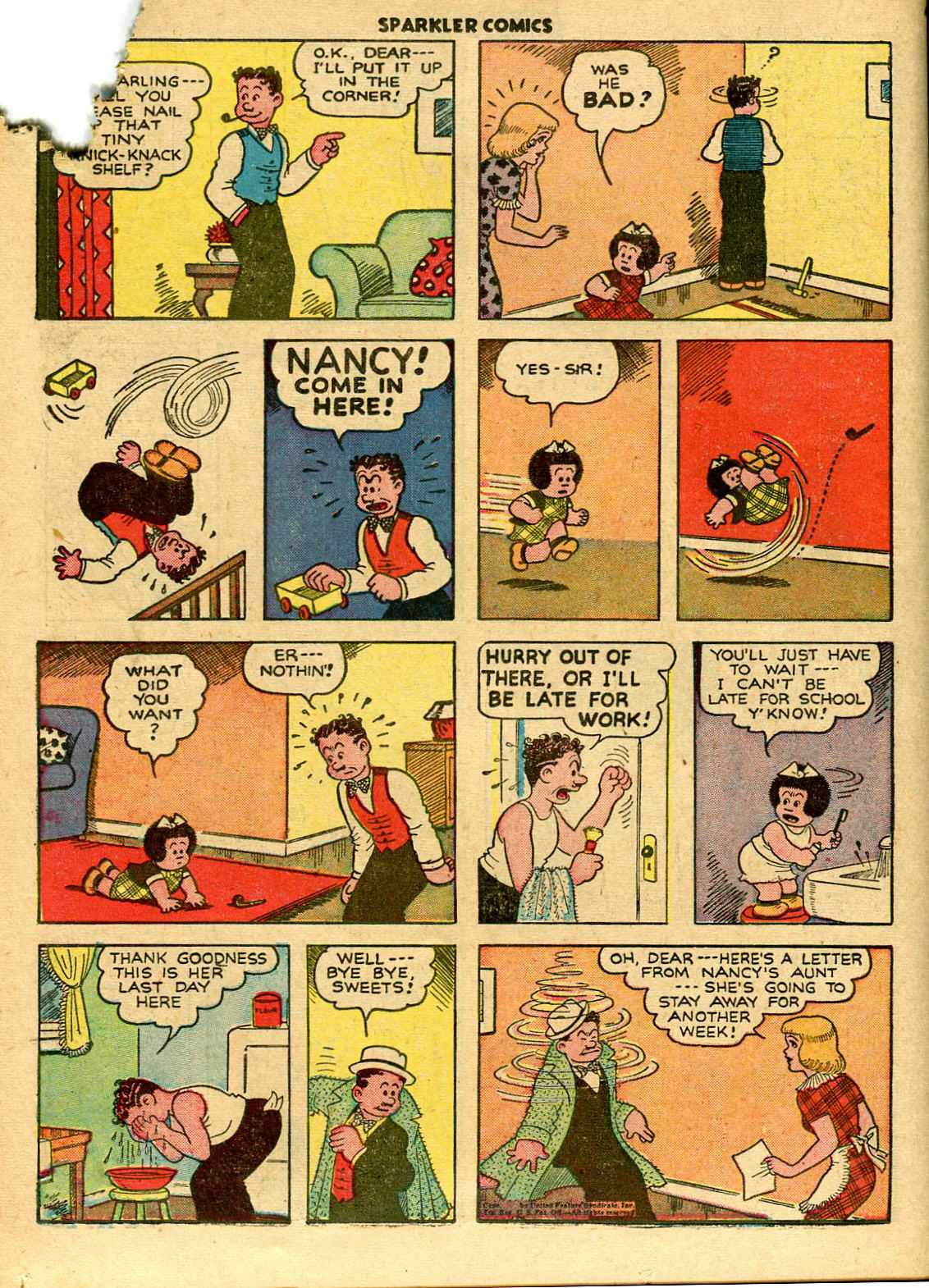 Read online Sparkler Comics comic -  Issue #6 - 27