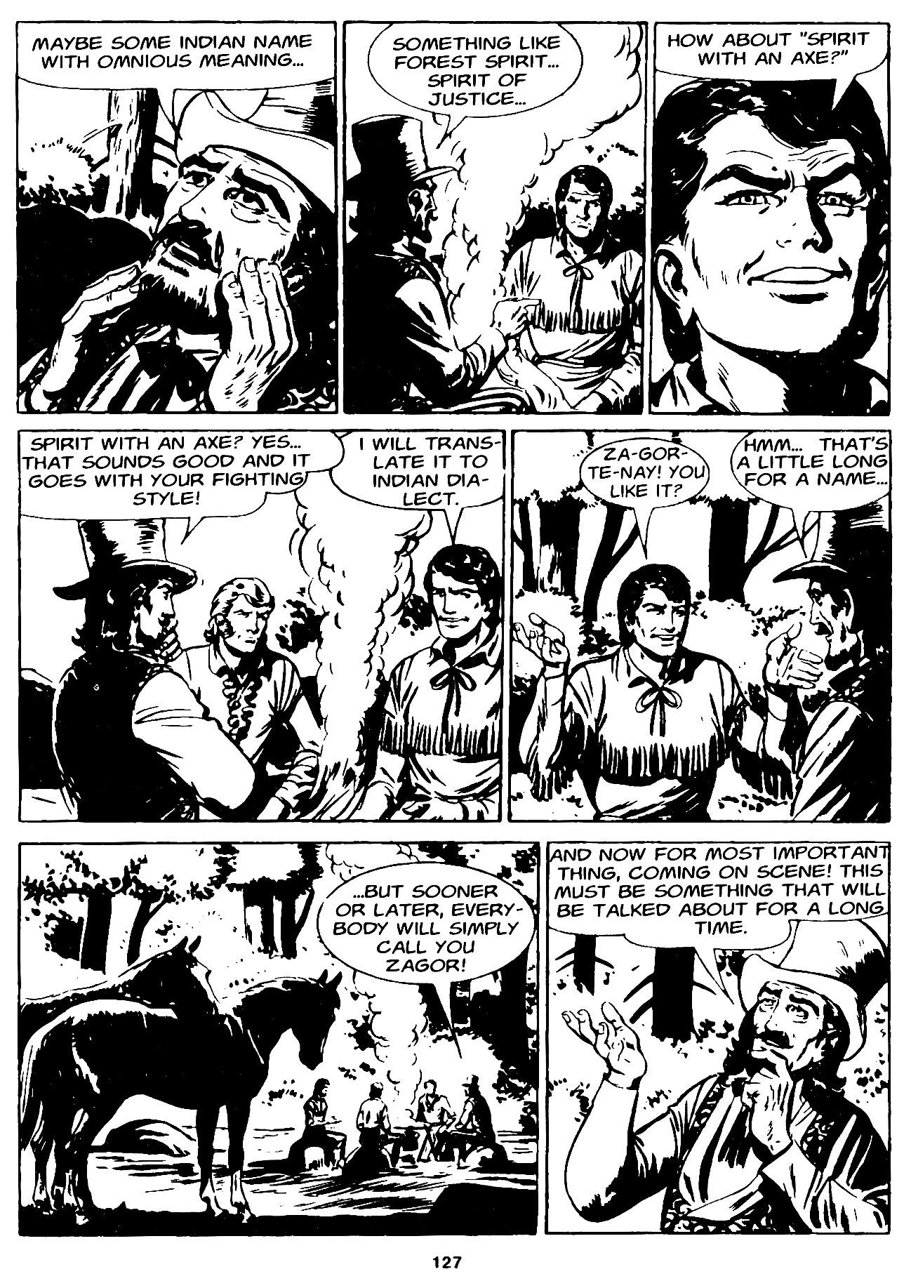 Read online Zenith gigante - Zagor gigante comic -  Issue #1 - 129