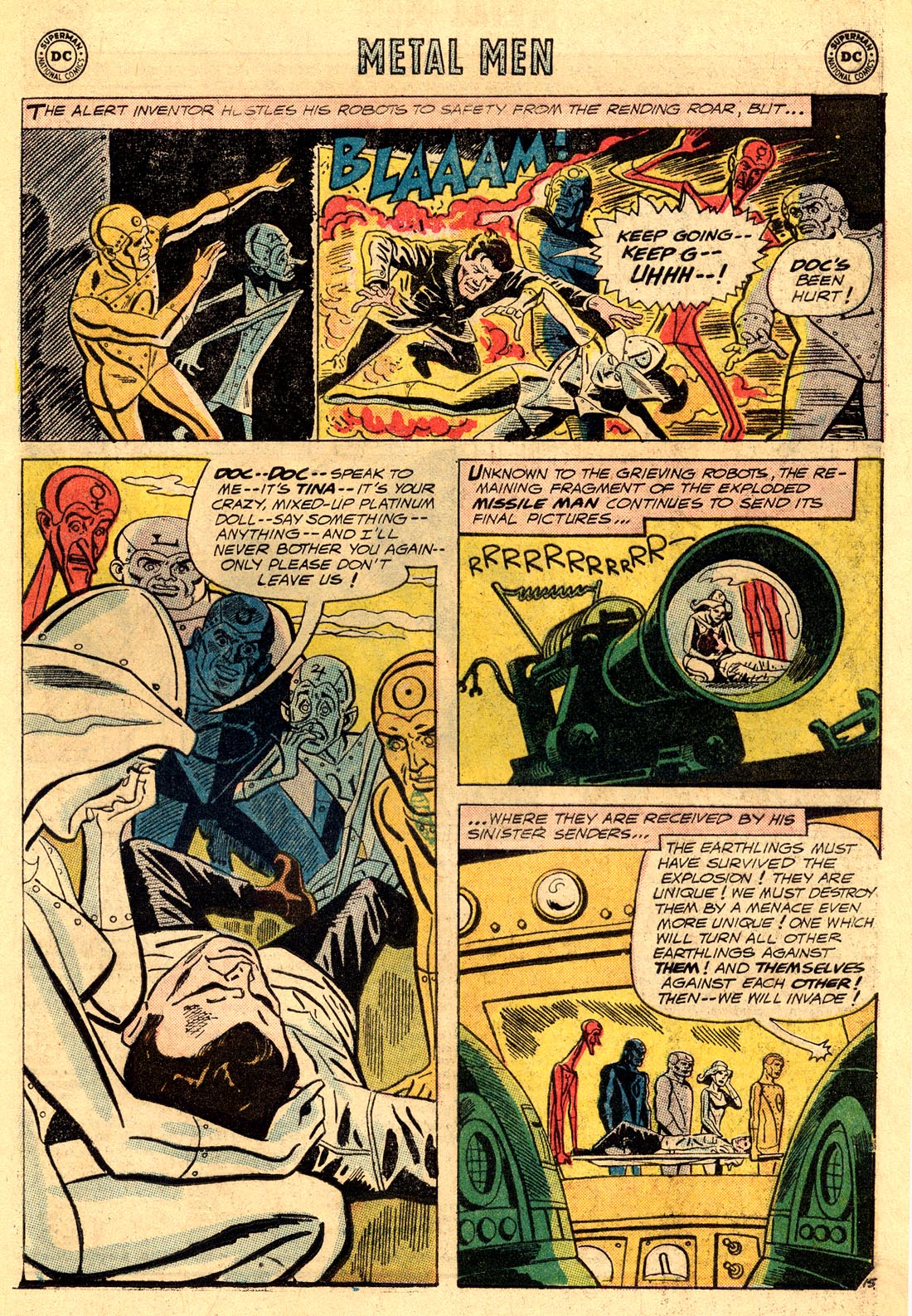 Read online Metal Men (1963) comic -  Issue #12 - 21