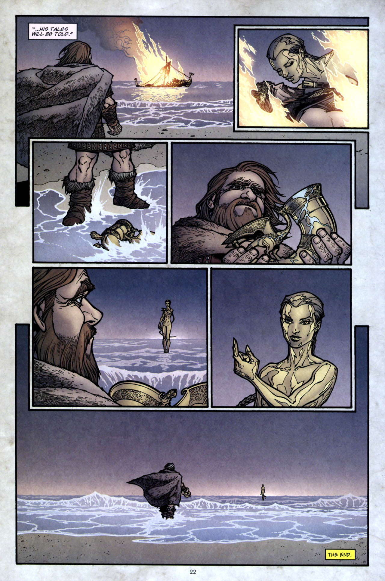 Read online Beowulf (2007) comic -  Issue #4 - 24