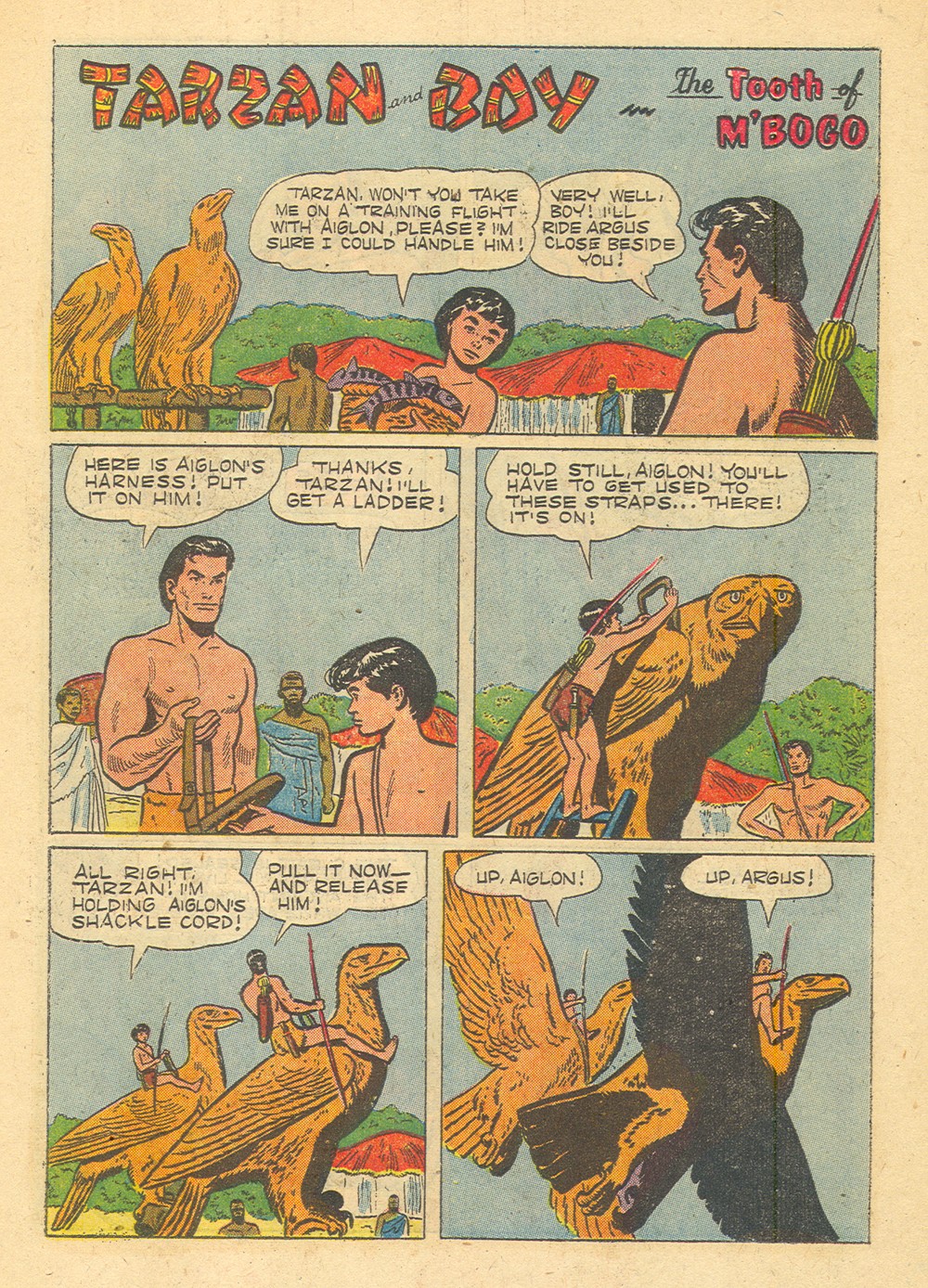 Read online Tarzan (1948) comic -  Issue #65 - 18