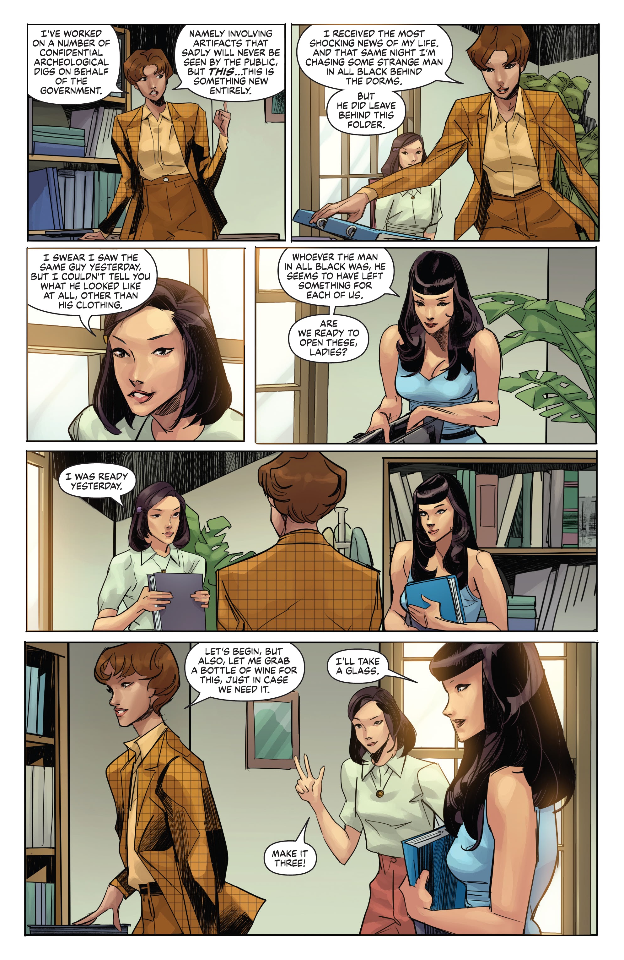 Read online Bettie Page: The Alien Agenda comic -  Issue #1 - 20