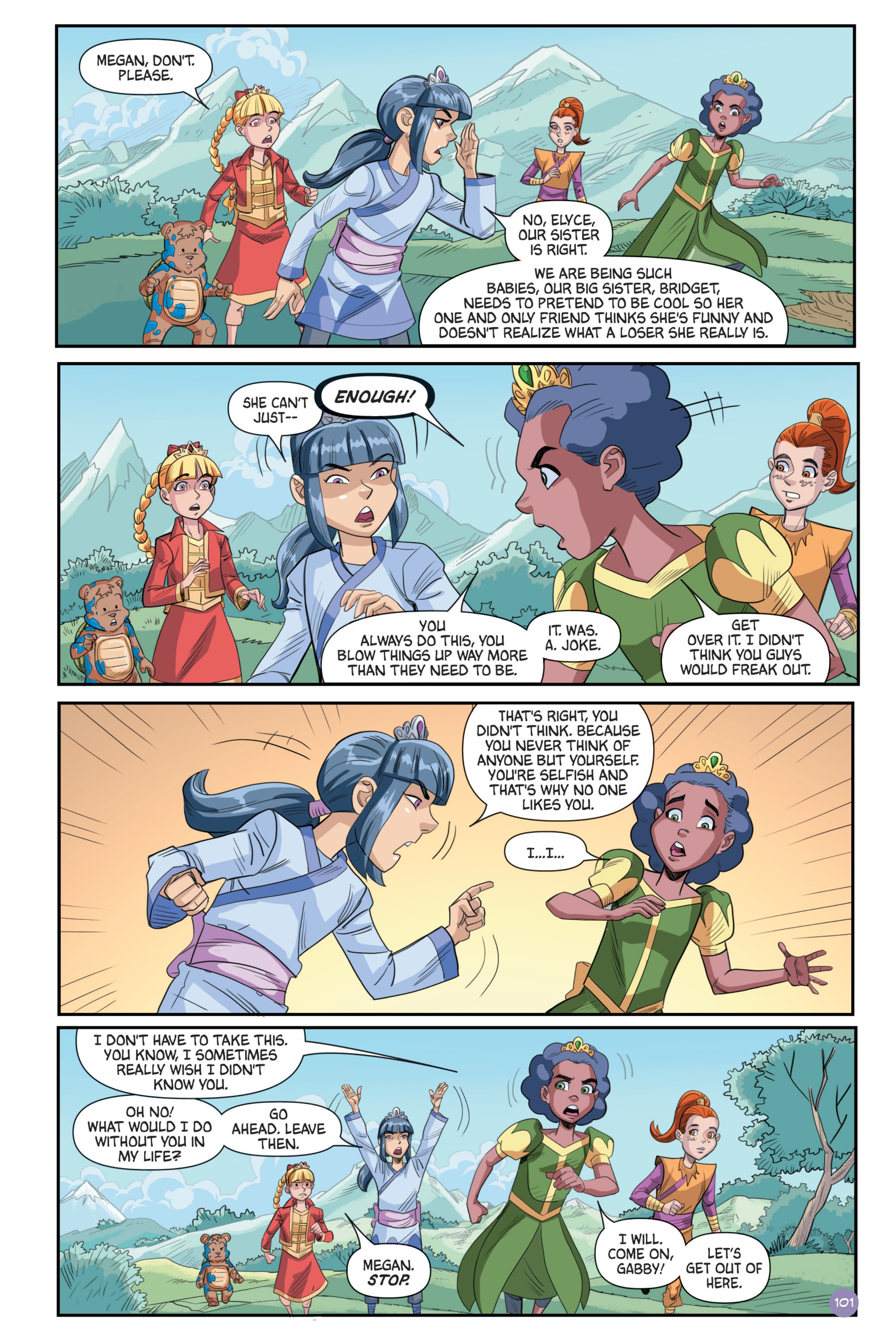 Read online Princess Ninjas comic -  Issue # TPB - 102