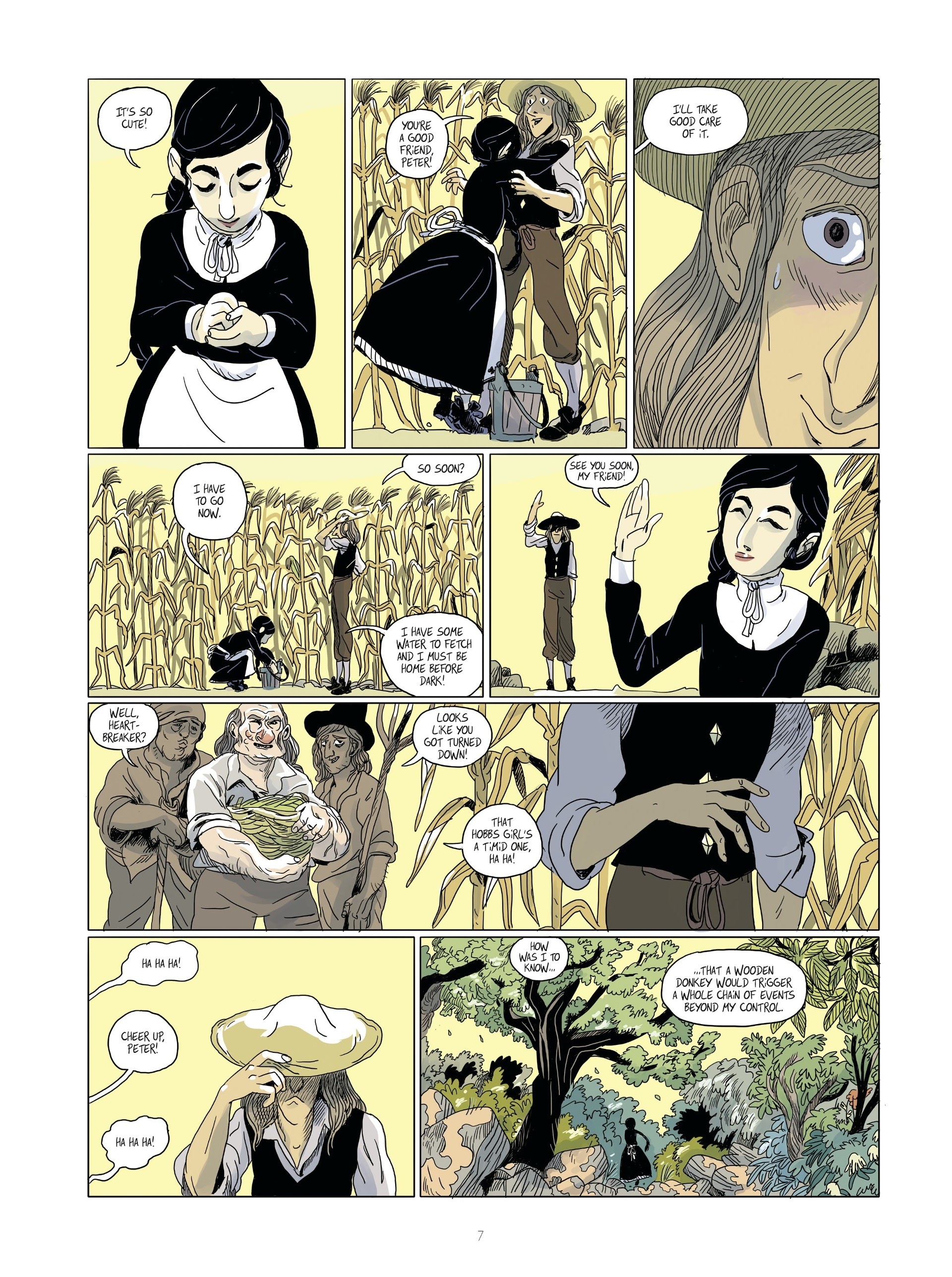 Read online The Daughters of Salem comic -  Issue # TPB 1 - 9