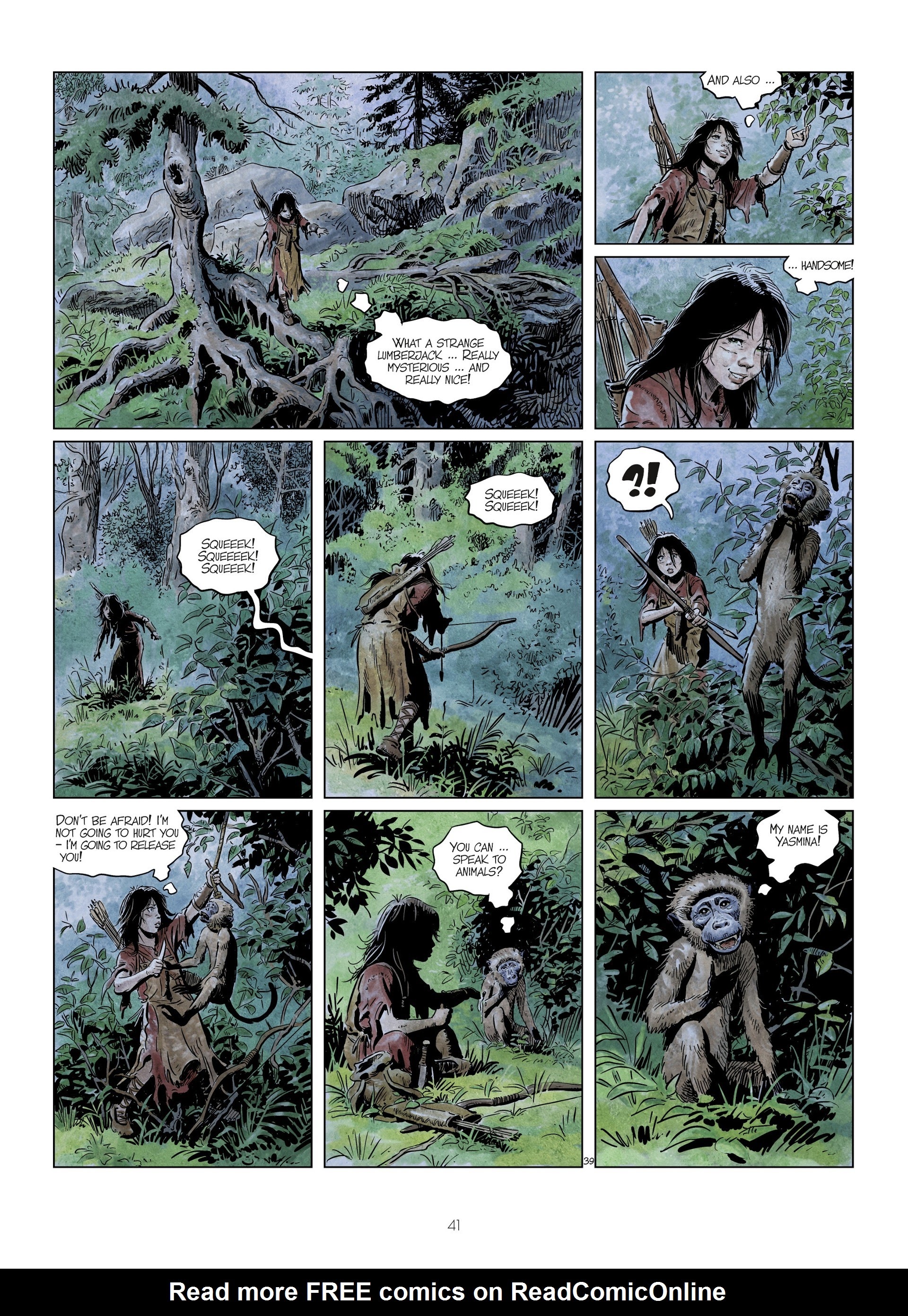 Read online The World of Thorgal: Wolfcub comic -  Issue #4 - 43