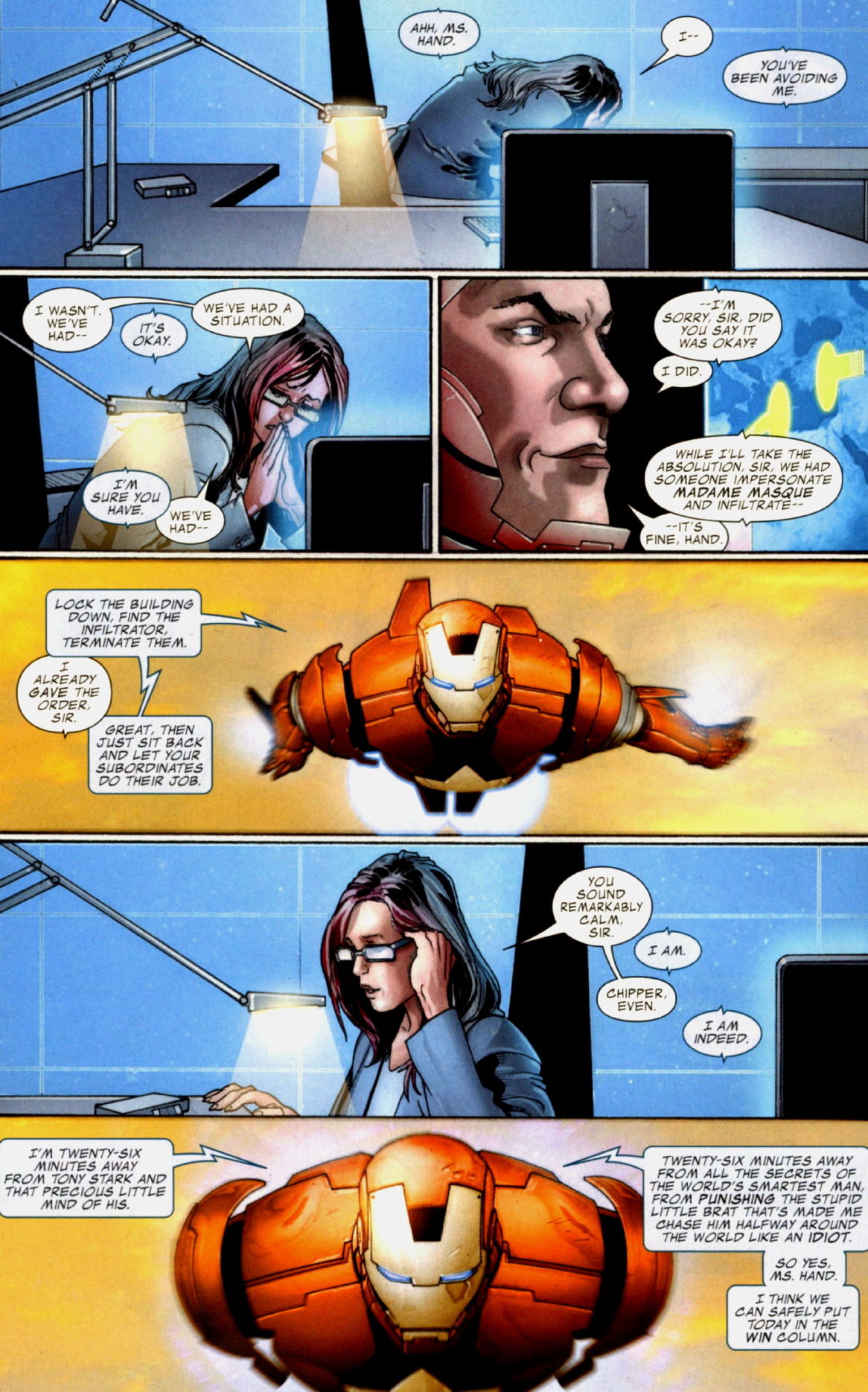 Read online The Invincible Iron Man (2008) comic -  Issue #19 - 11