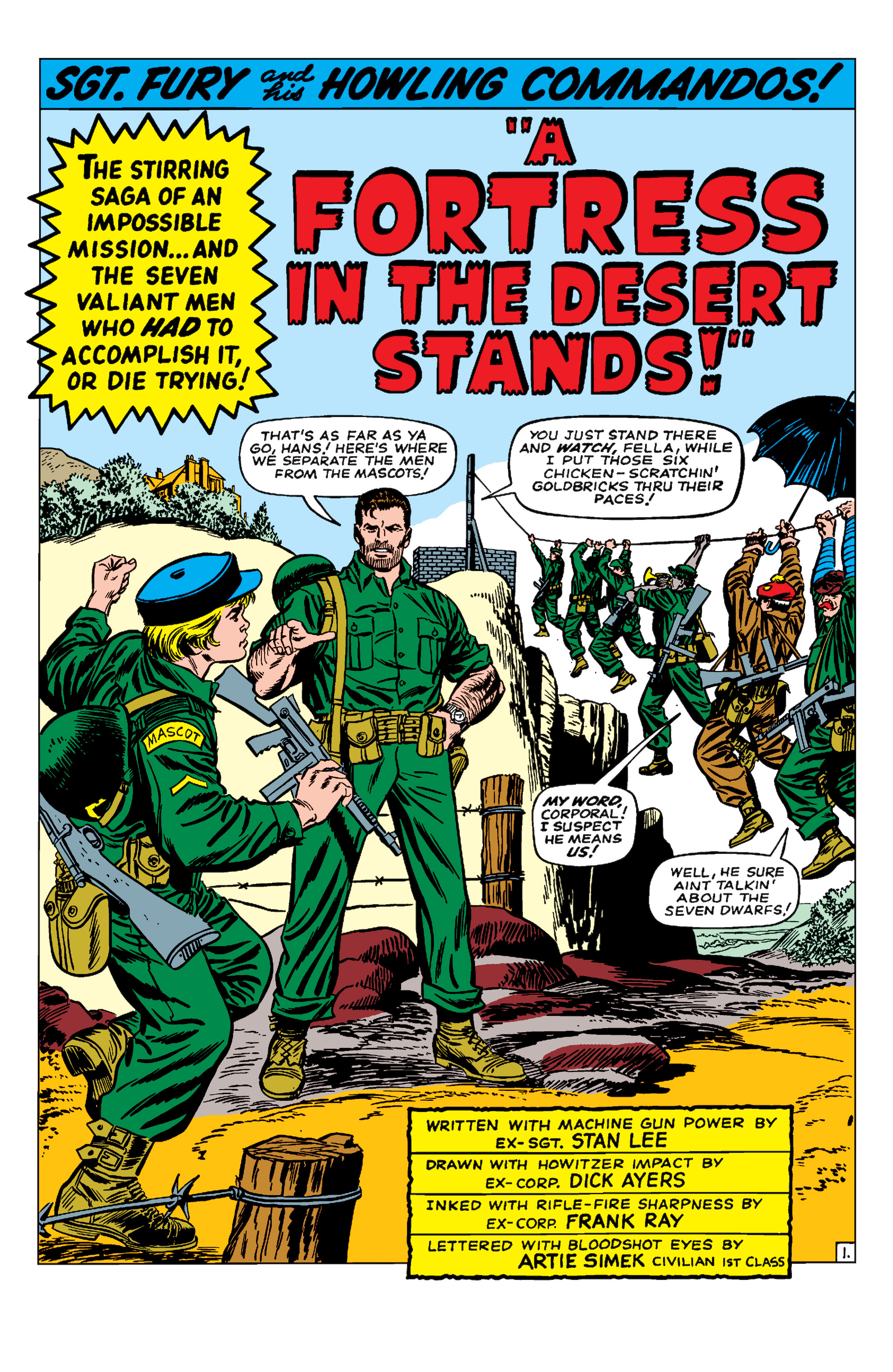 Read online Sgt. Fury Epic Collection: The Howling Commandos comic -  Issue # TPB 1 (Part 4) - 56