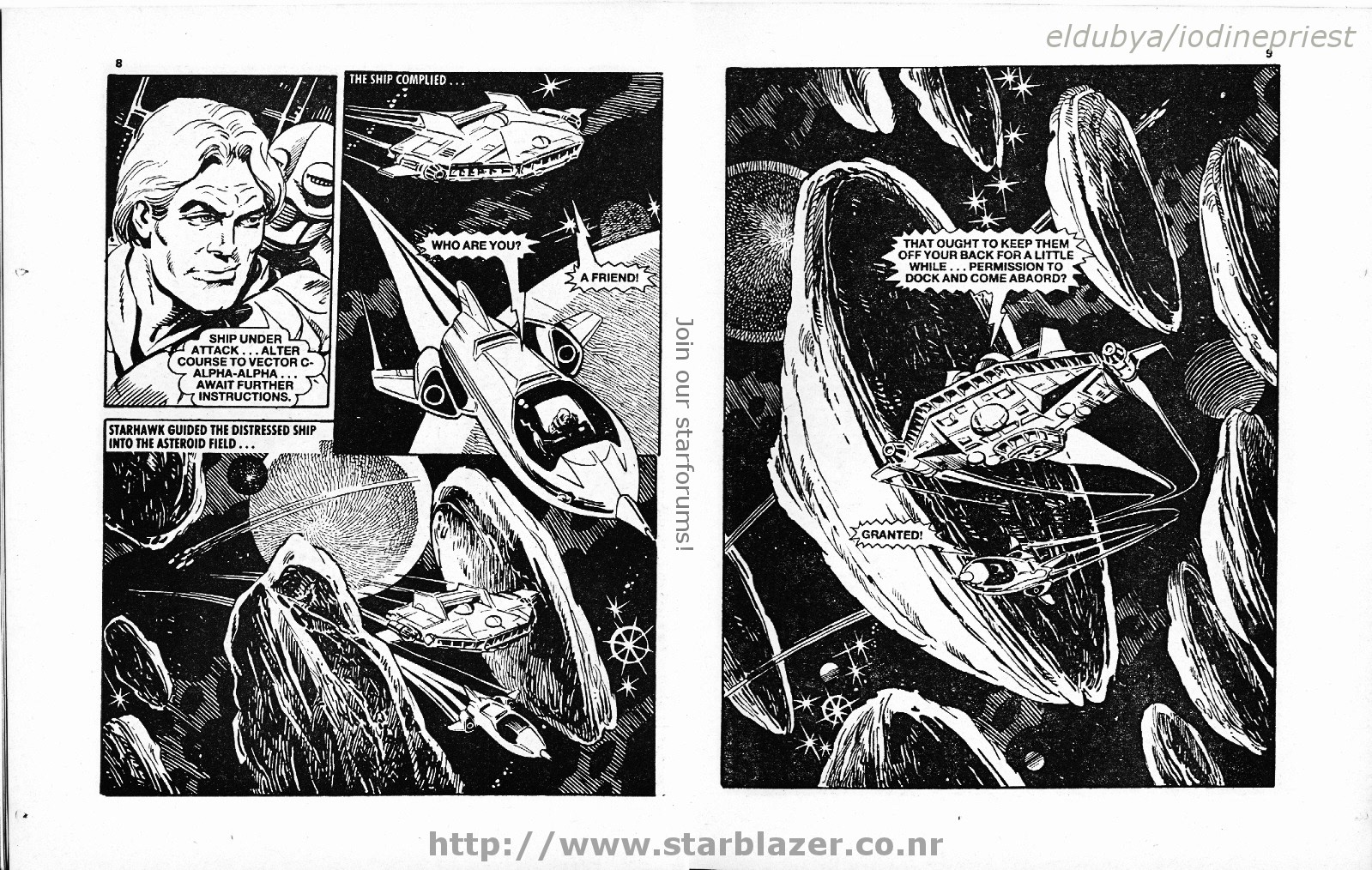 Read online Starblazer comic -  Issue #222 - 6