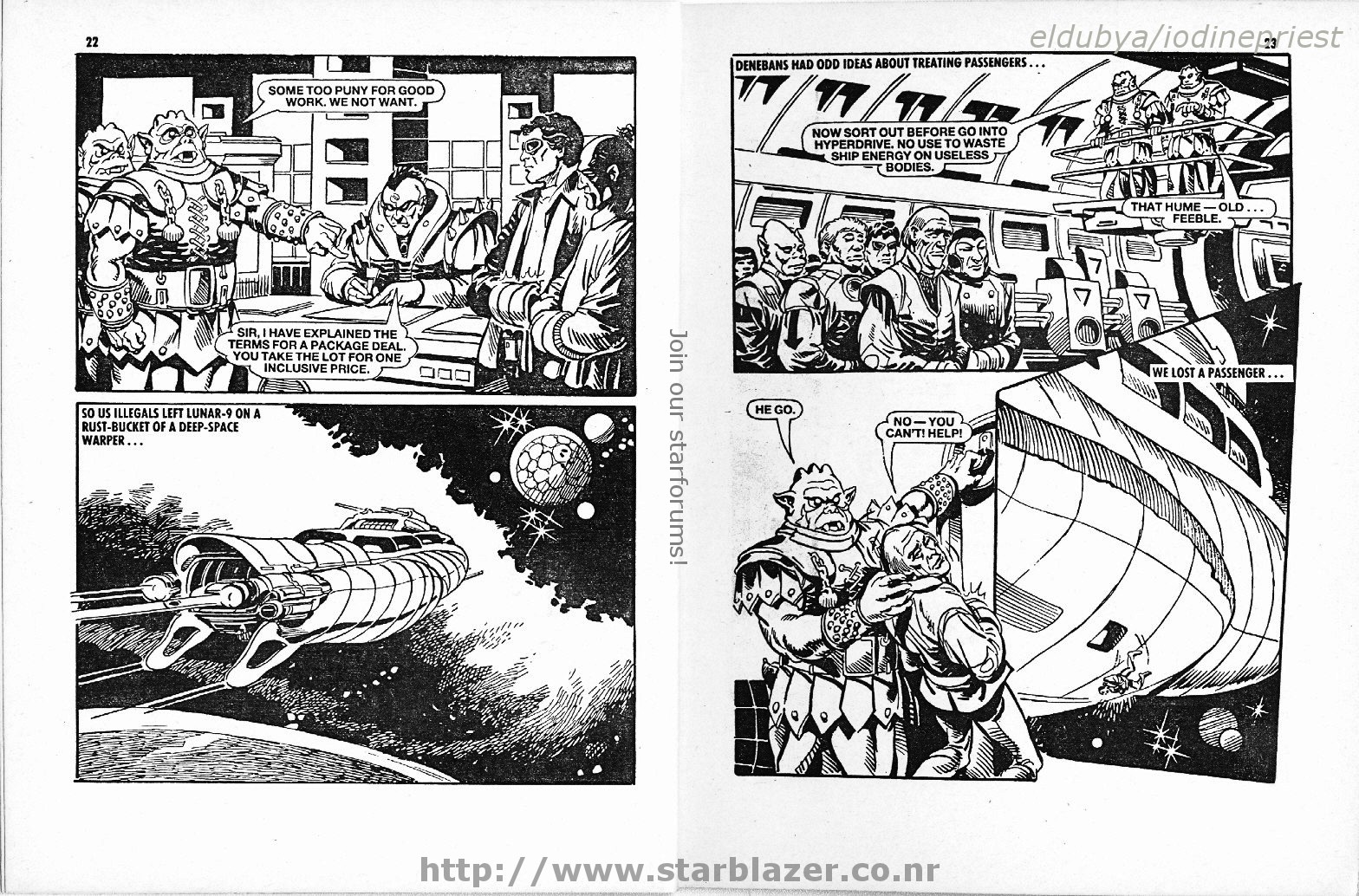 Read online Starblazer comic -  Issue #203 - 13