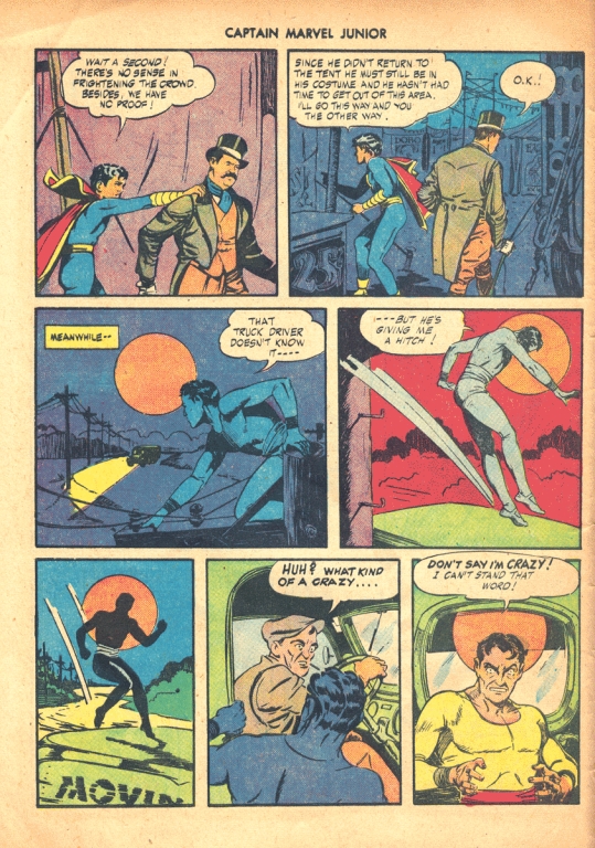Read online Captain Marvel, Jr. comic -  Issue #41 - 6