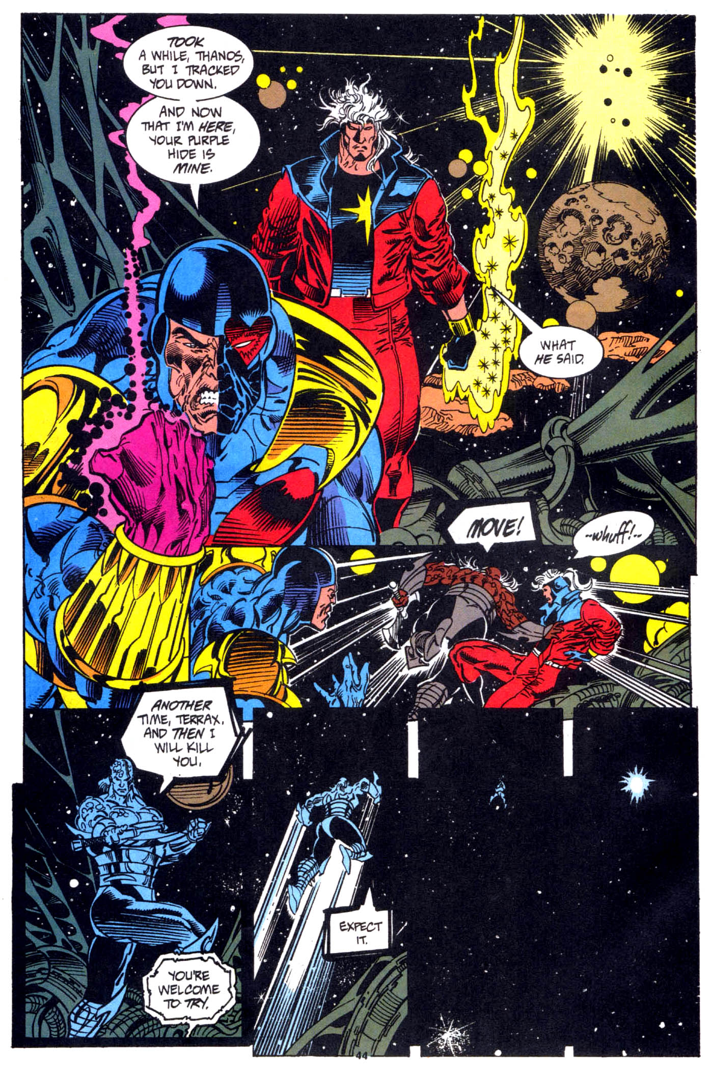 Read online Cosmic Powers comic -  Issue #5 - 32