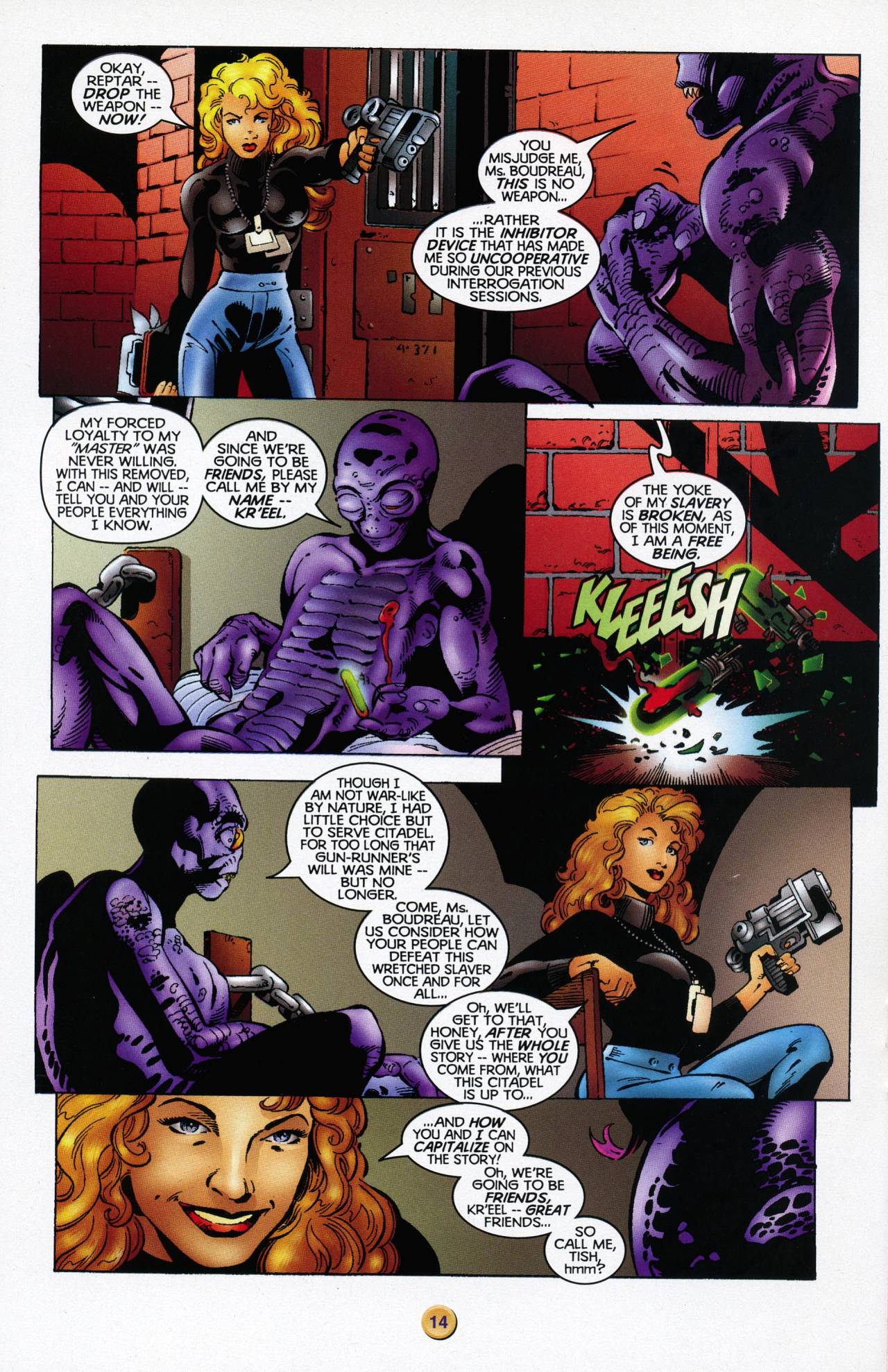 Read online X-O Manowar (1996) comic -  Issue #10 - 12
