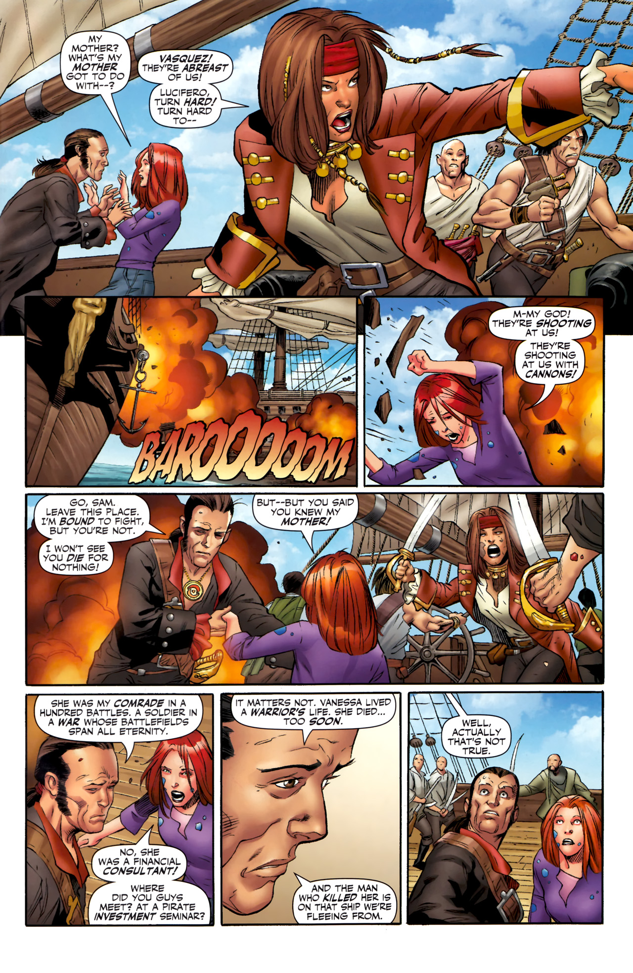 Read online Sigil (2011) comic -  Issue #1 - 22