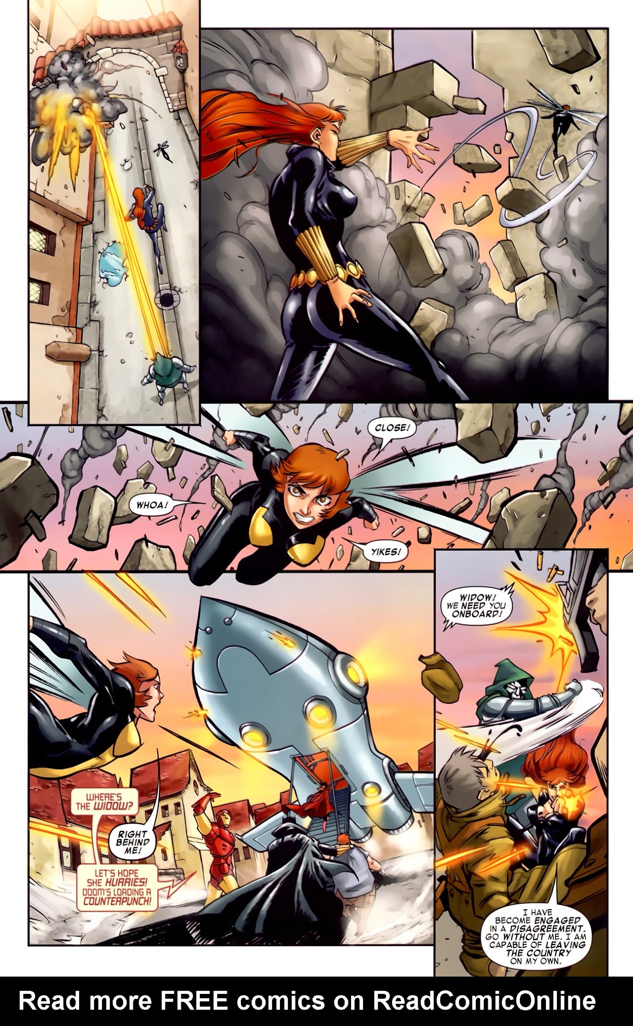 Read online Black Widow & The Marvel Girls comic -  Issue #2 - 13