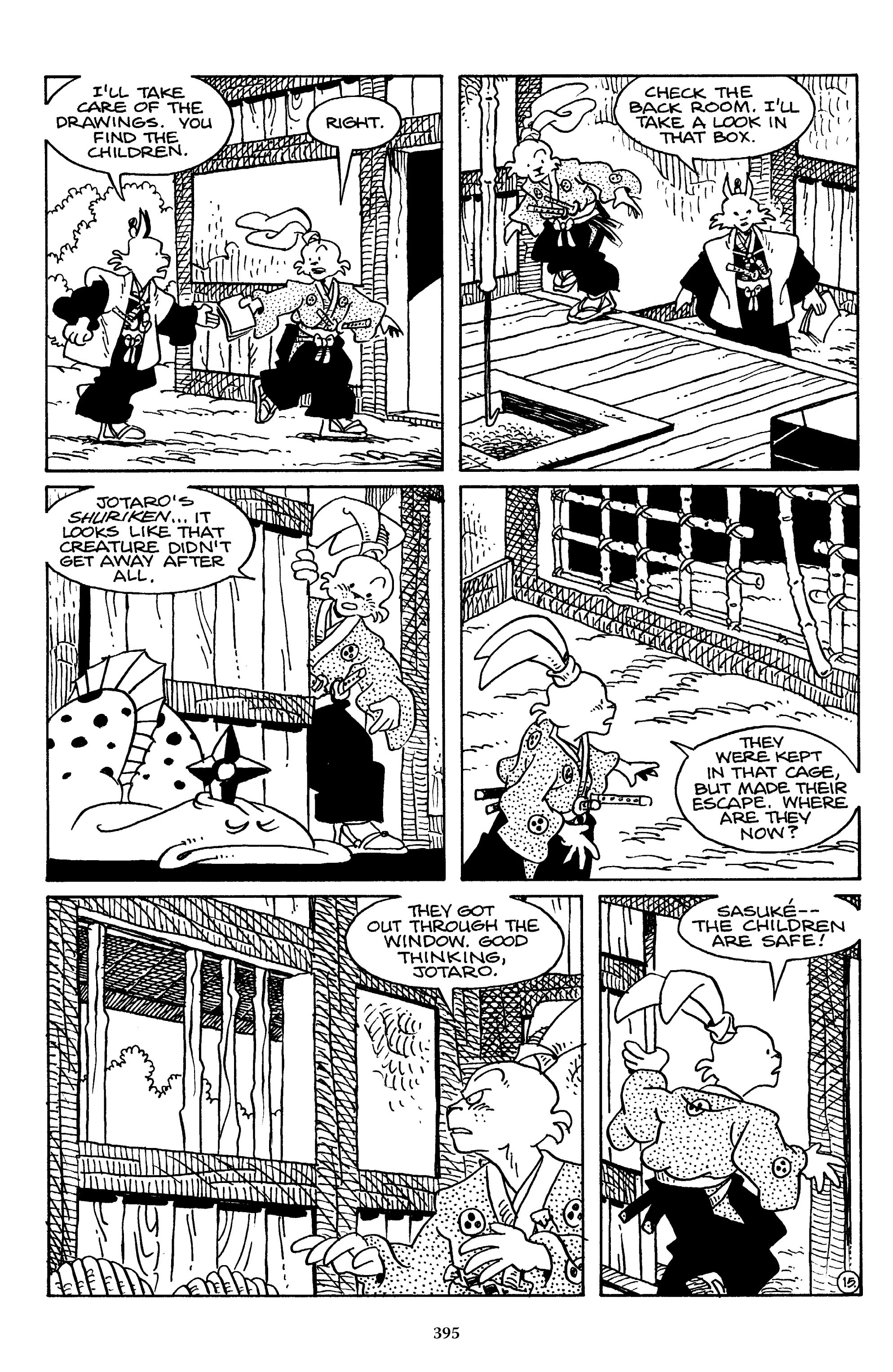 Read online The Usagi Yojimbo Saga comic -  Issue # TPB 4 - 392