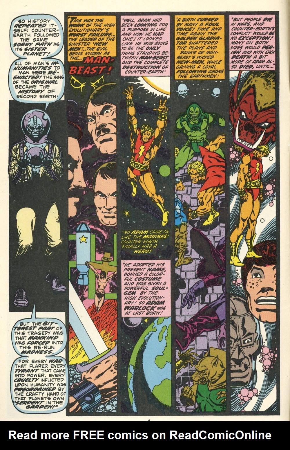Read online Warlock (1982) comic -  Issue #1 - 6