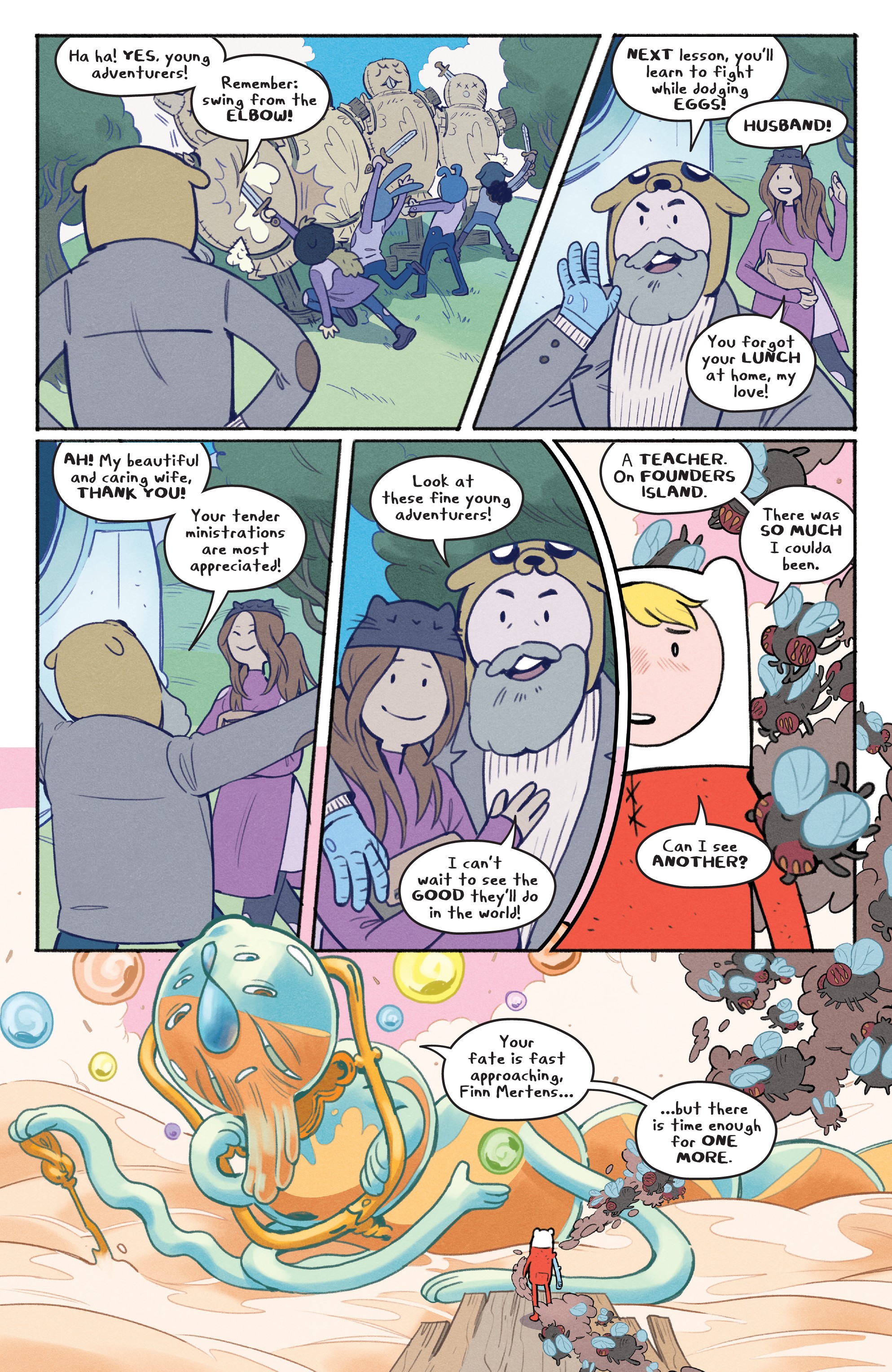 Read online Adventure Time: Beginning of the End comic -  Issue # _TPB - 61