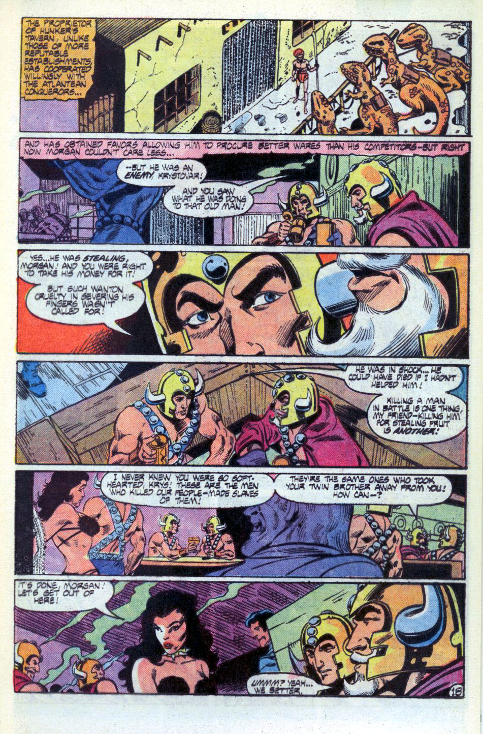 Read online Warlord (1976) comic -  Issue #92 - 19