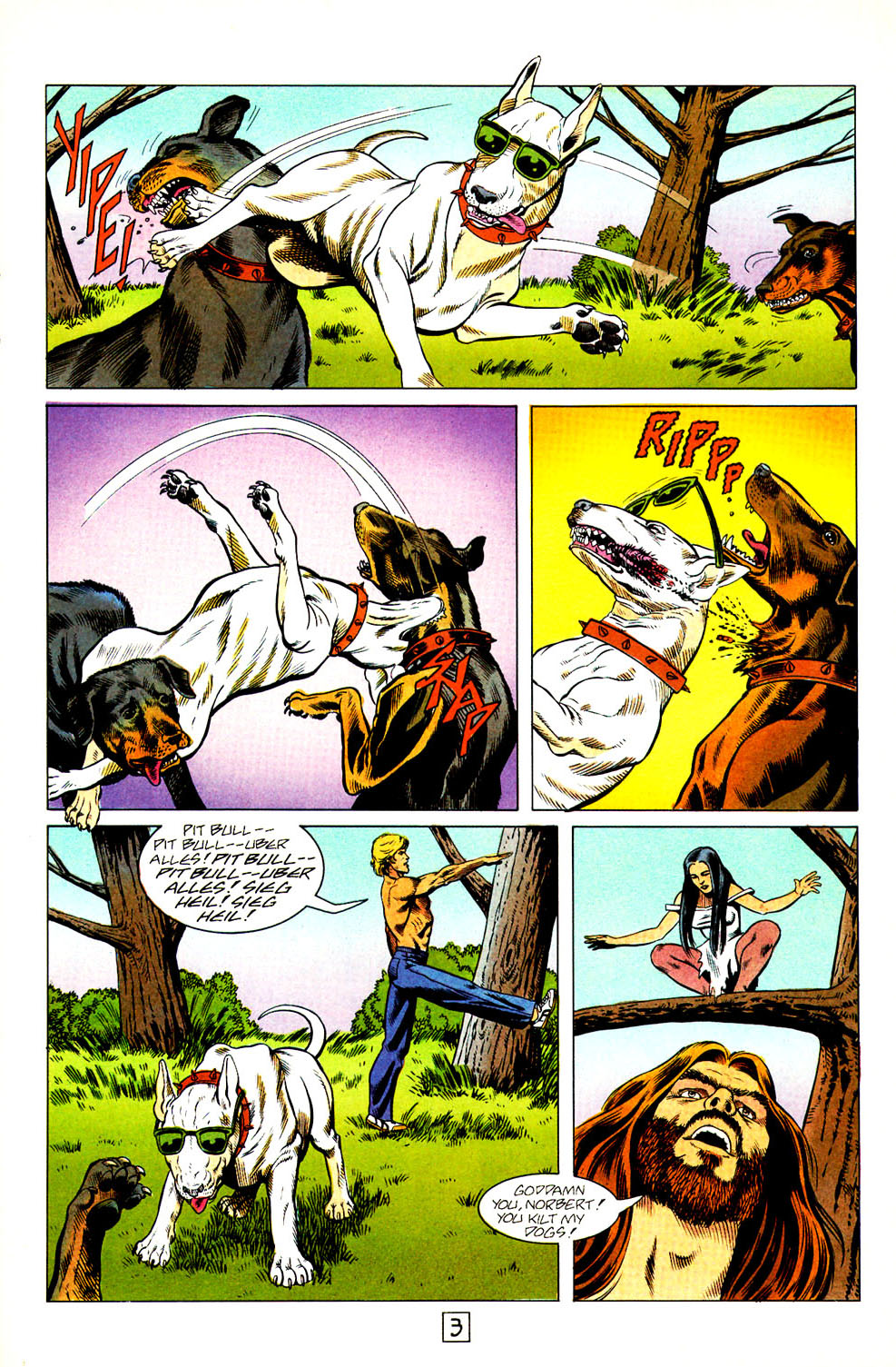 Read online Badger Goes Berserk! comic -  Issue #4 - 5