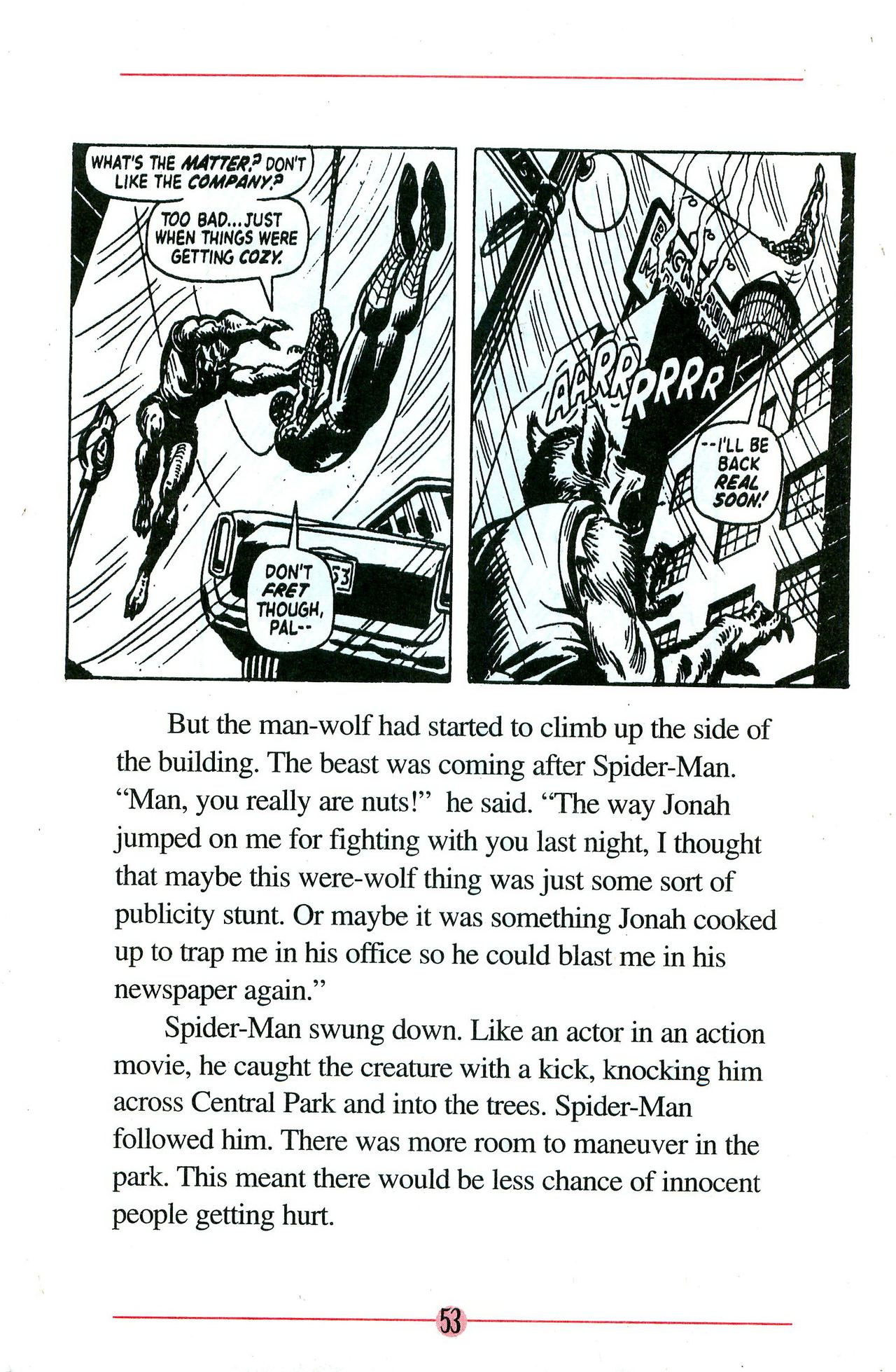 Read online Marvel Chillers: The Mark of the Man-Wolf comic -  Issue # Full - 55