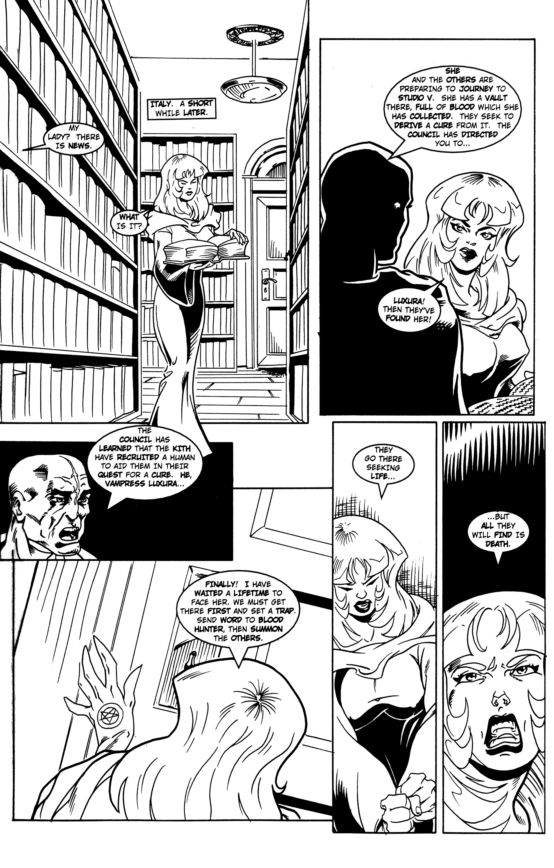 Read online Vamperotica comic -  Issue #50 - 18