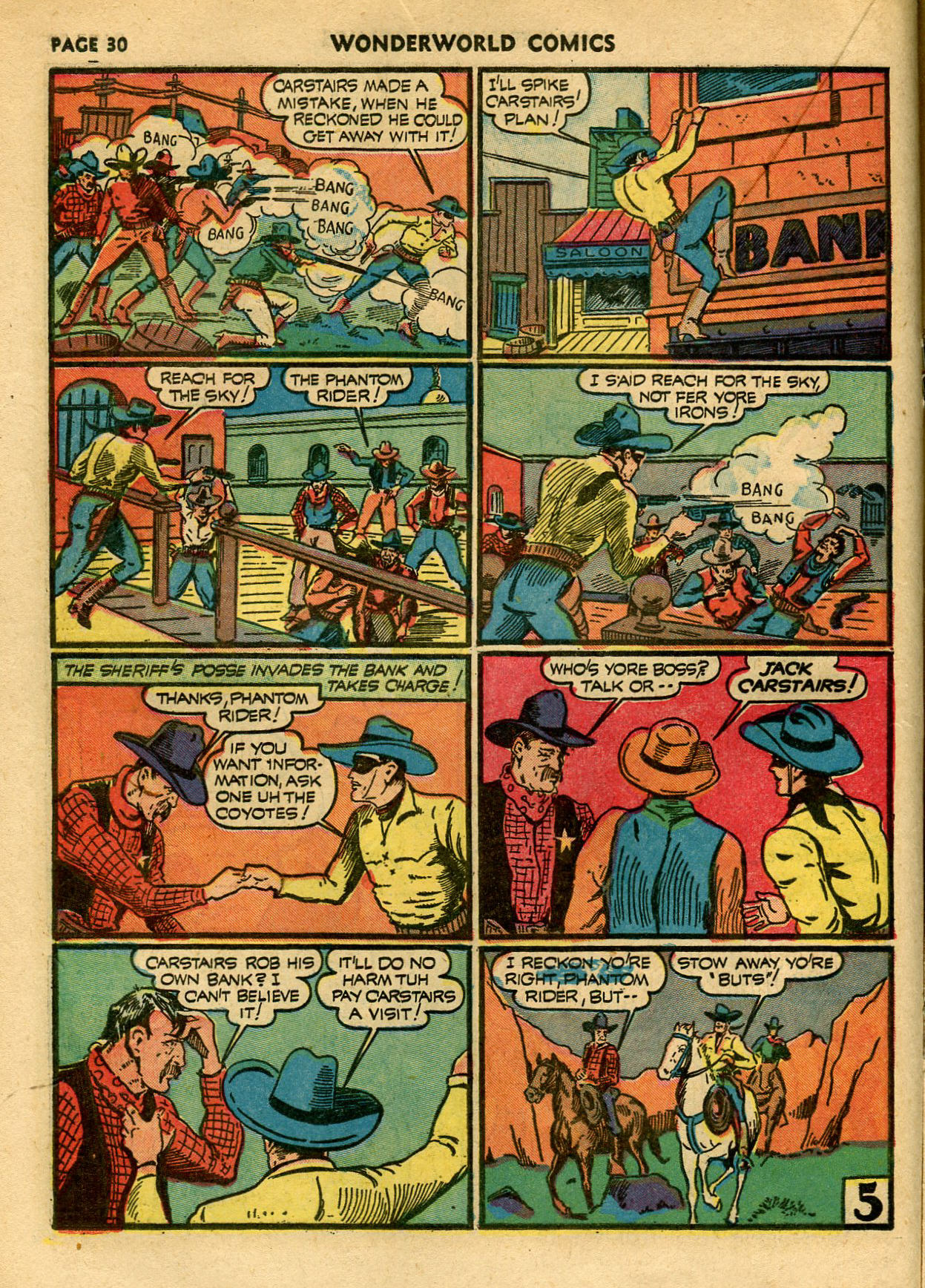 Read online Wonderworld Comics comic -  Issue #27 - 29