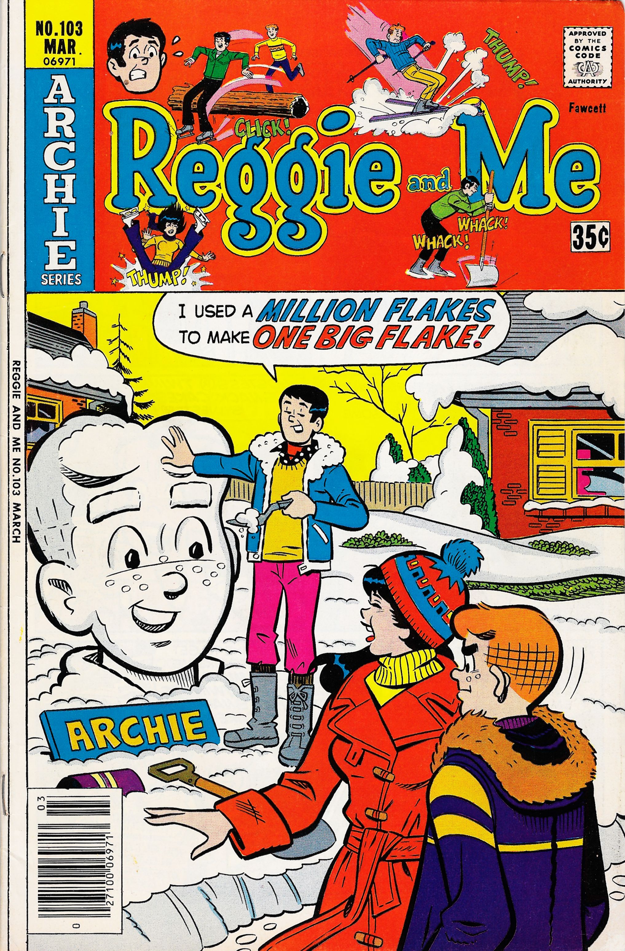 Read online Reggie and Me (1966) comic -  Issue #103 - 1