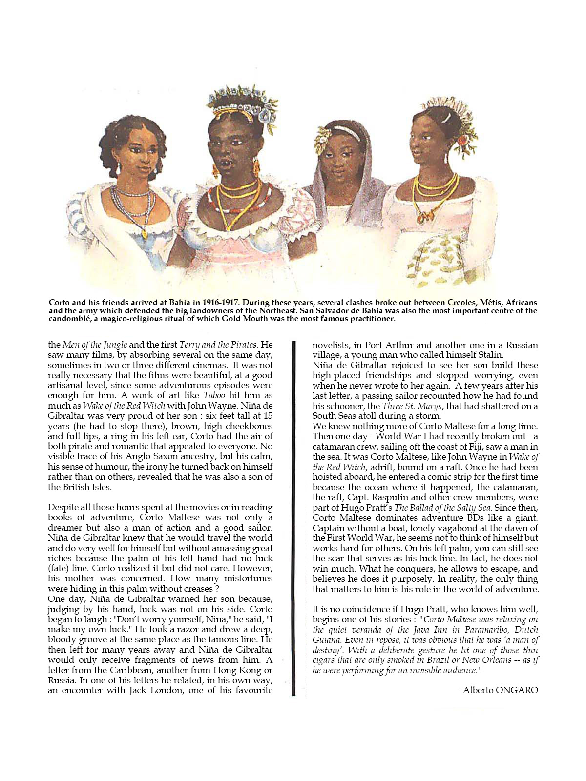 Read online Corto Maltese comic -  Issue # TPB 3 - 92