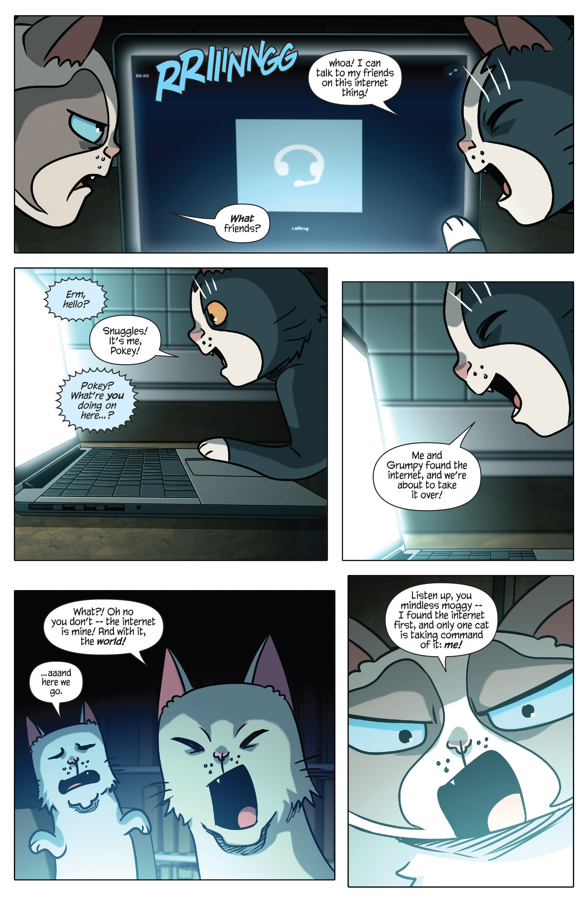 Read online Grumpy Cat & Pokey comic -  Issue #5 - 10