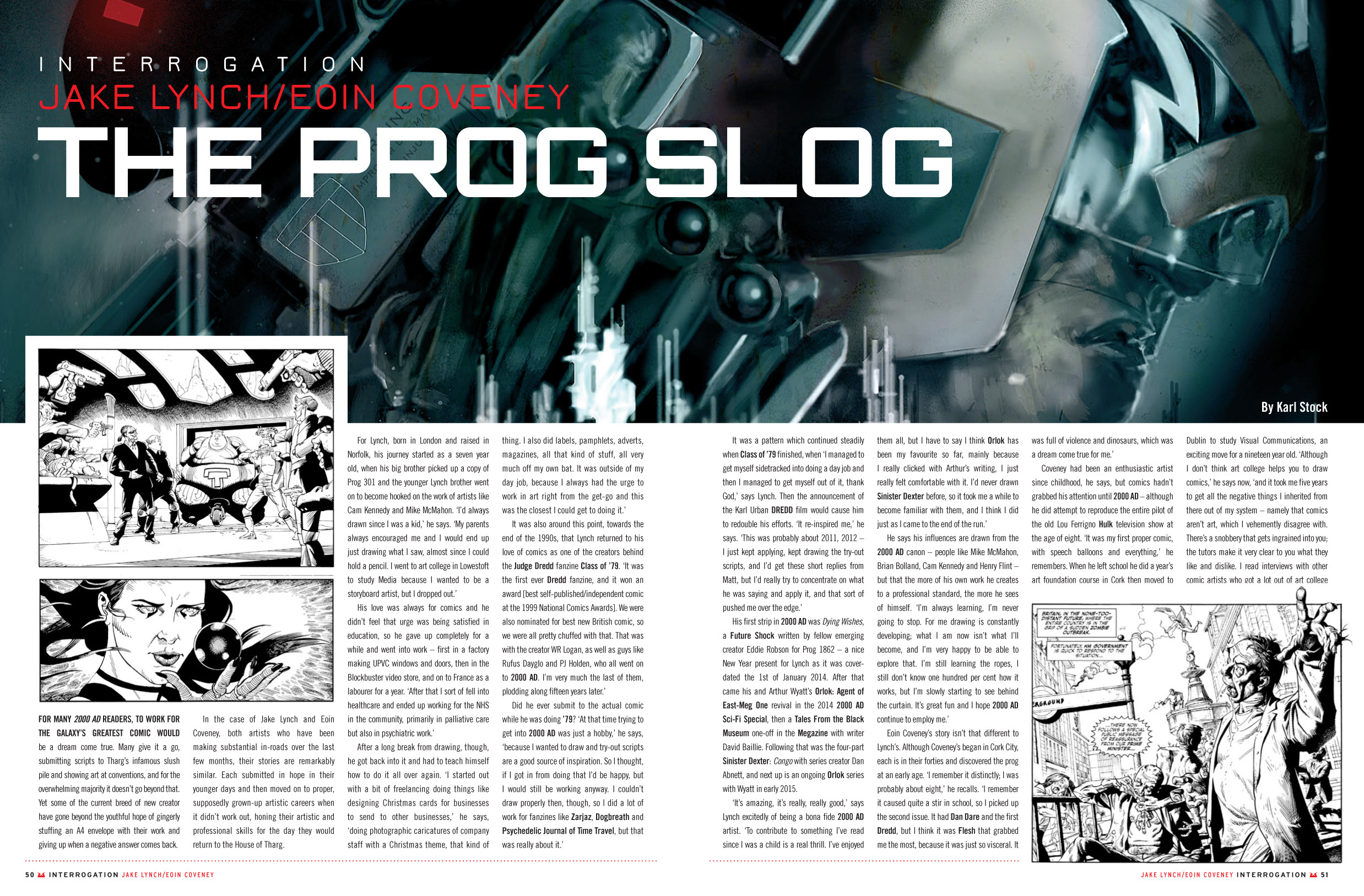 Read online Judge Dredd Megazine (Vol. 5) comic -  Issue #353 - 45