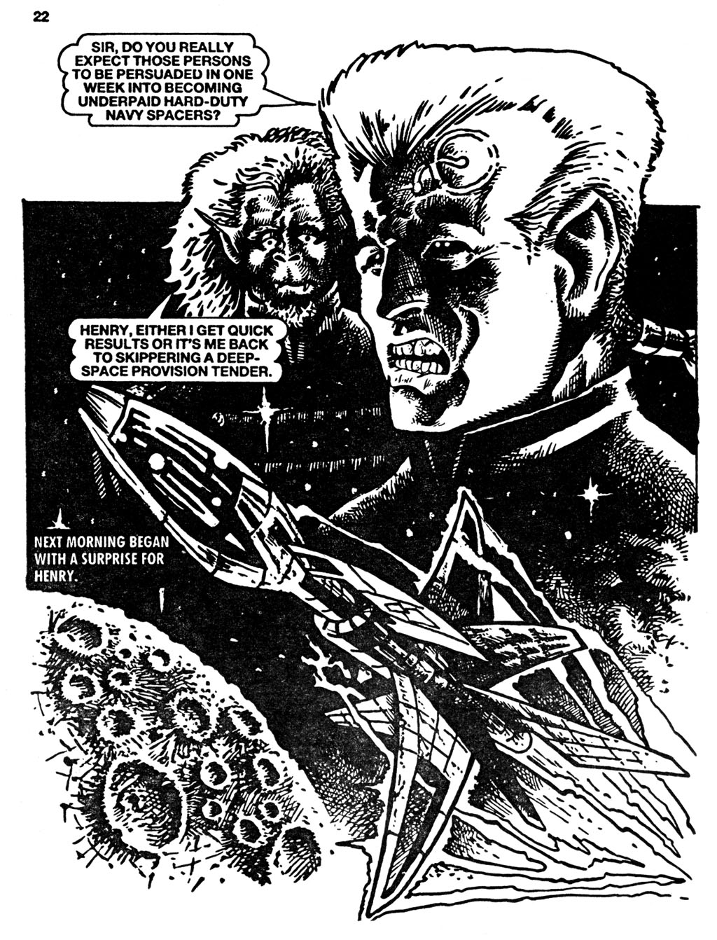 Read online Starblazer comic -  Issue #276 - 22