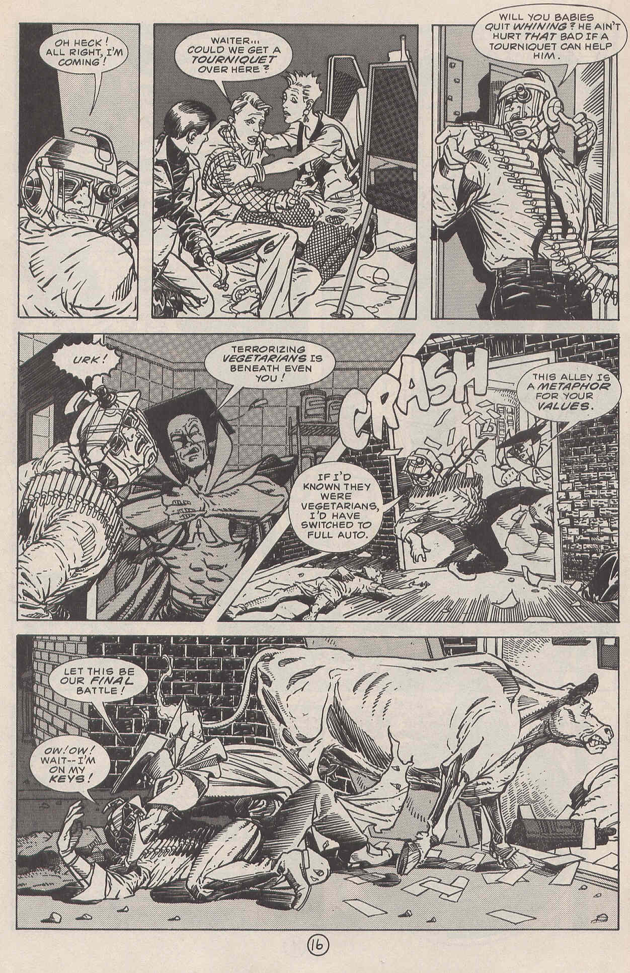 Read online Man-Eating Cow comic -  Issue #5 - 17