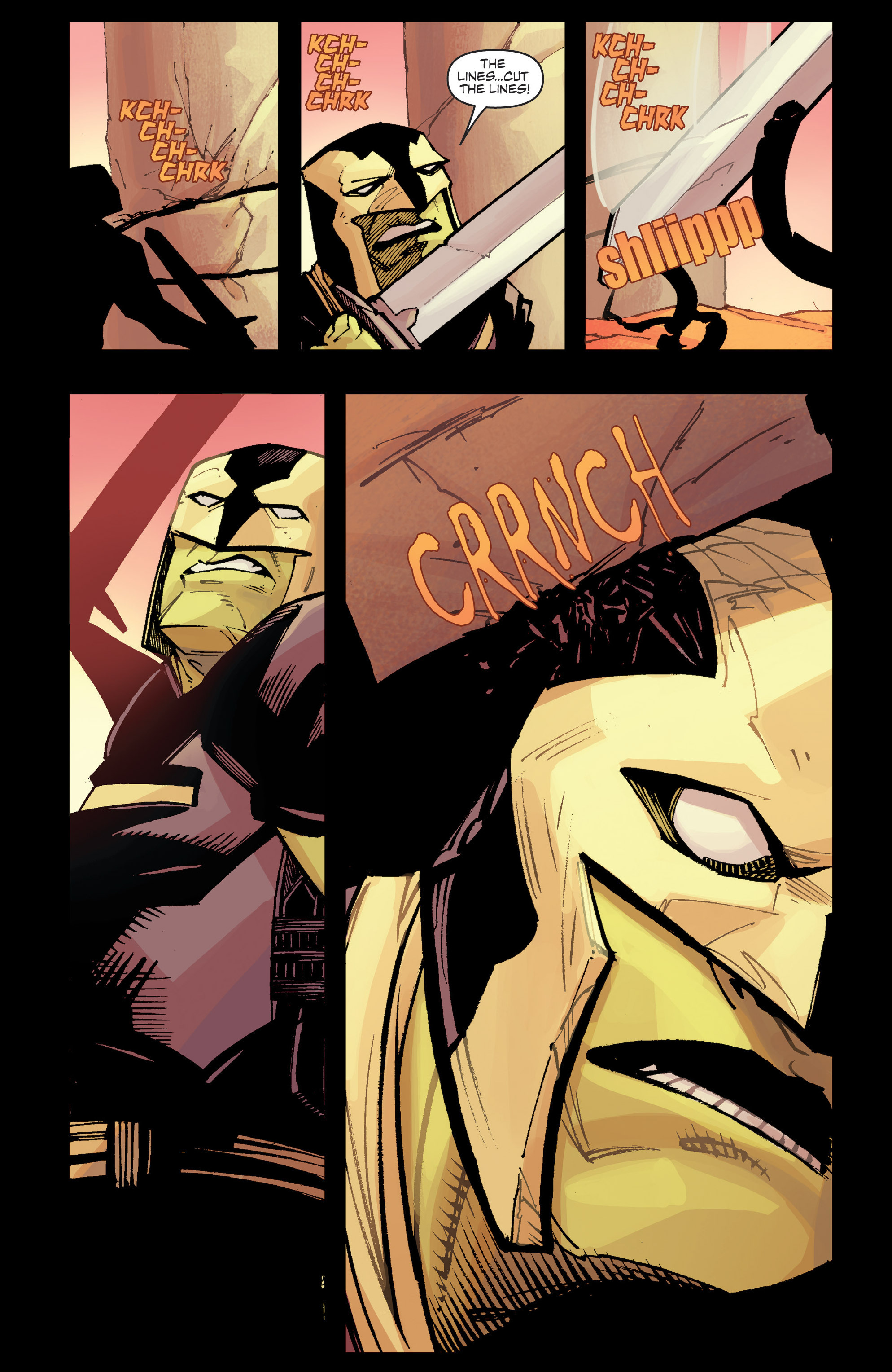 Read online Bigfoot: Sword of the Earthman (2015) comic -  Issue #6 - 14