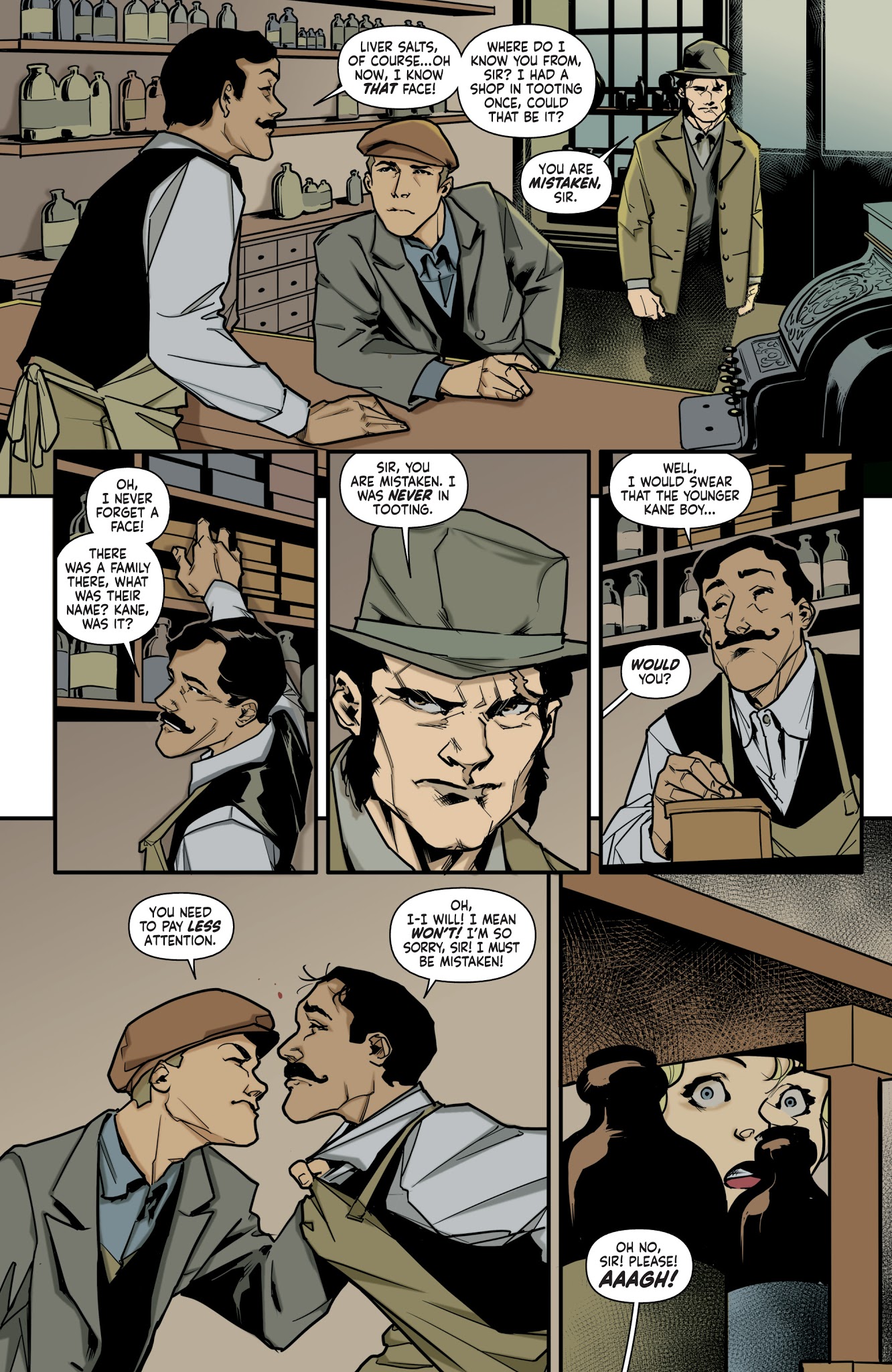 Read online Sherlock Holmes: The Vanishing Man comic -  Issue #1 - 16