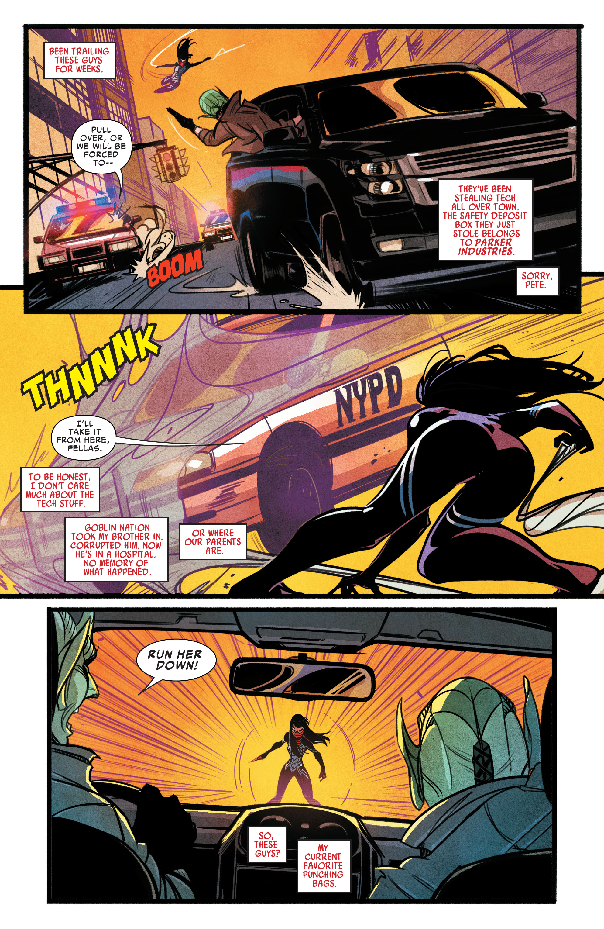 Read online Silk: Out of the Spider-Verse comic -  Issue # TPB 1 (Part 3) - 12