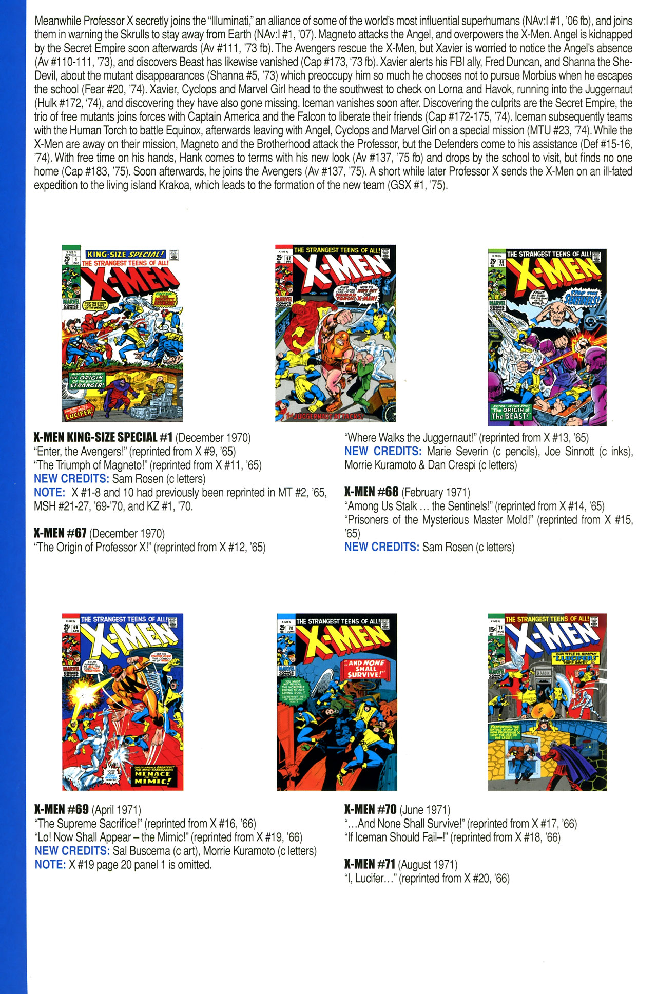 Read online Official Index to the Marvel Universe comic -  Issue #2 - 54