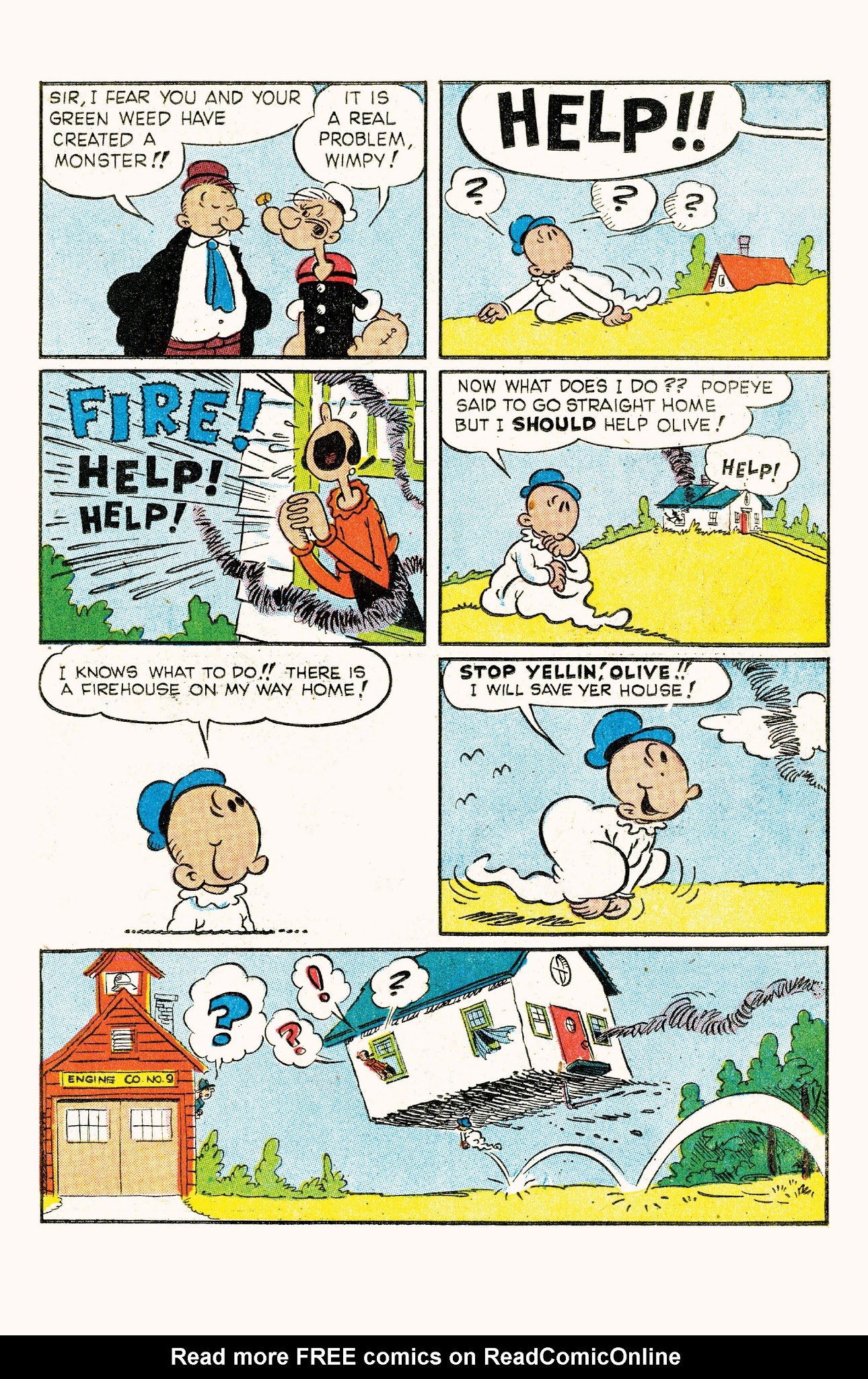 Read online Classic Popeye comic -  Issue #58 - 22