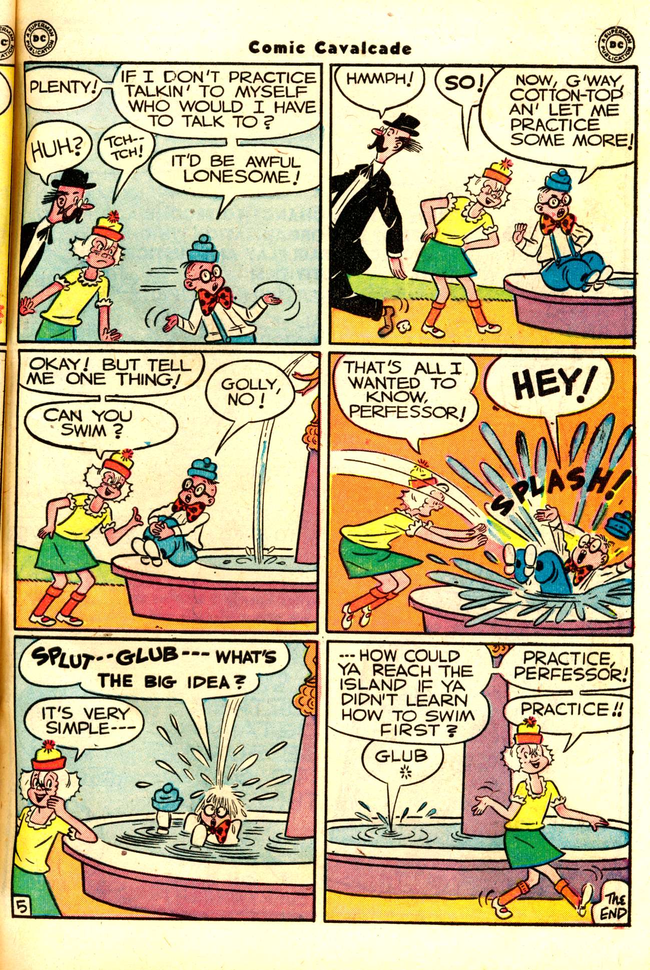 Read online Comic Cavalcade comic -  Issue #24 - 45