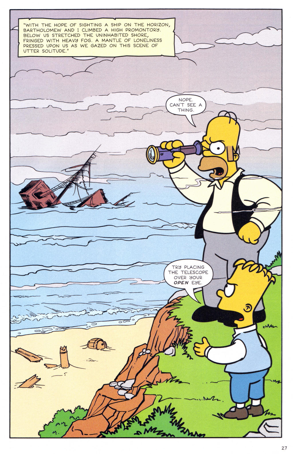 Read online Simpsons Comics comic -  Issue #127 - 22