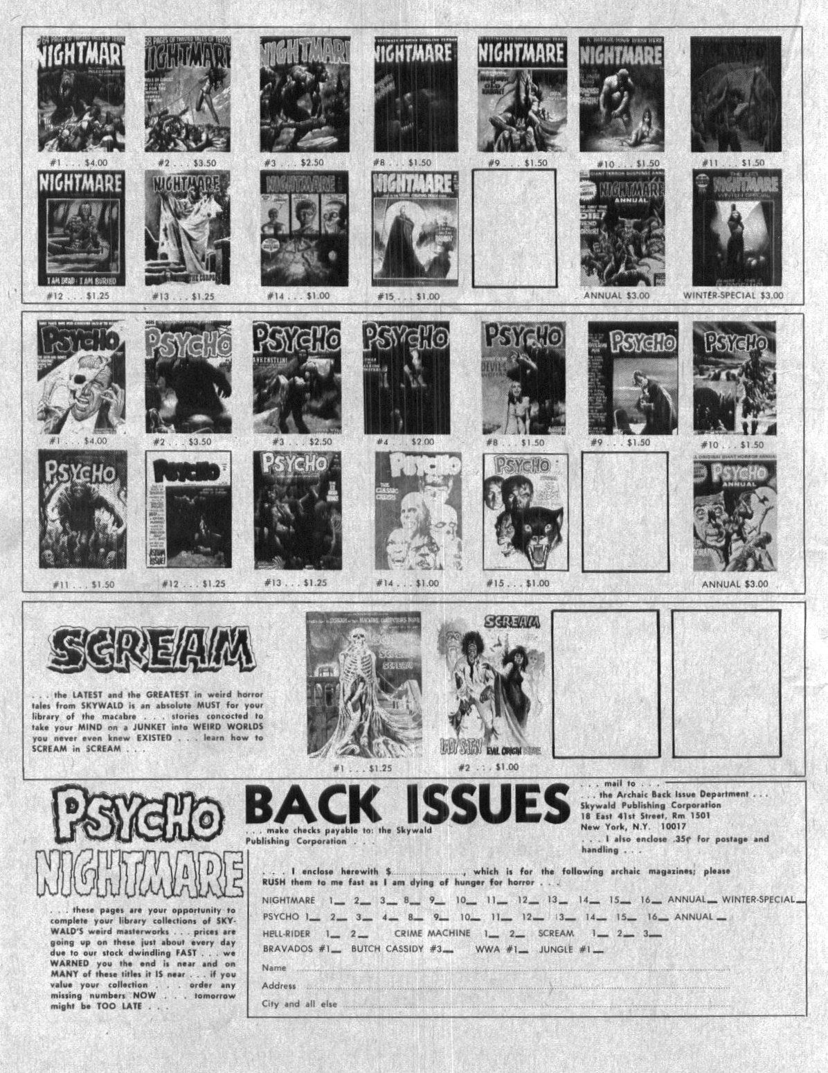 Read online Psycho comic -  Issue #15 - 36