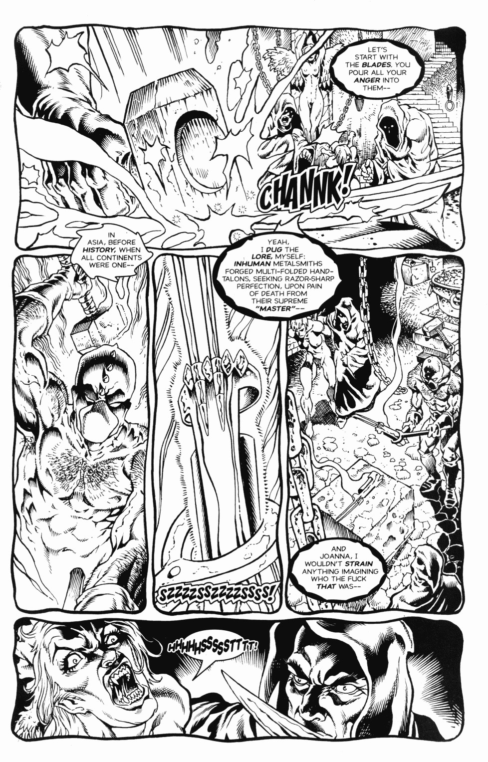 Read online Faust: Singha's Talons comic -  Issue #3 - 5