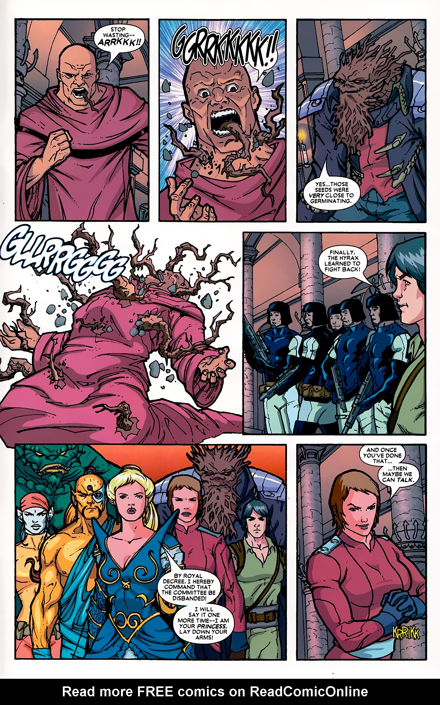 Read online Starjammers (2004) comic -  Issue #6 - 21