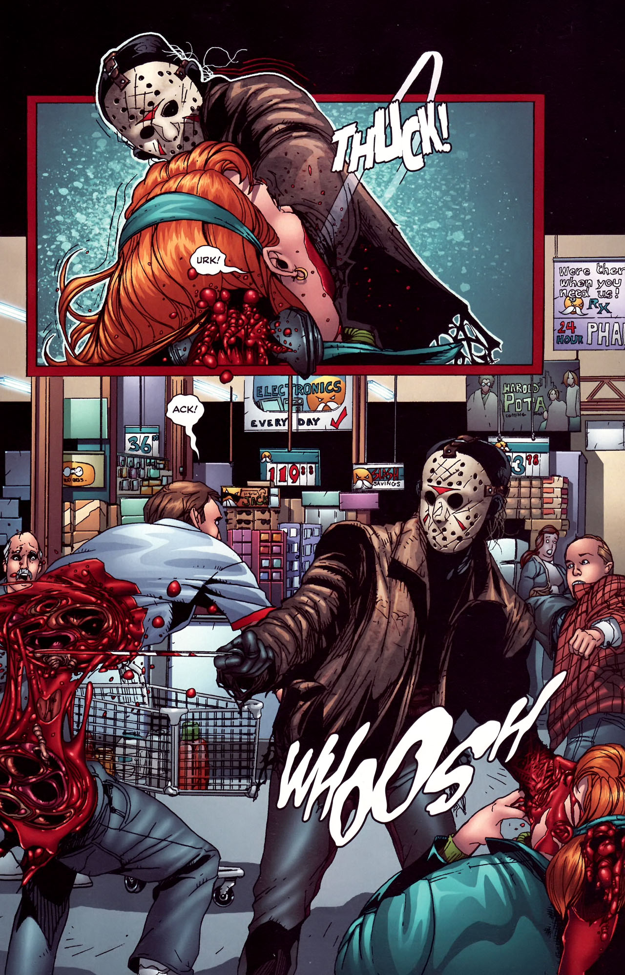Read online Freddy Vs Jason Vs Ash comic -  Issue #3 - 10