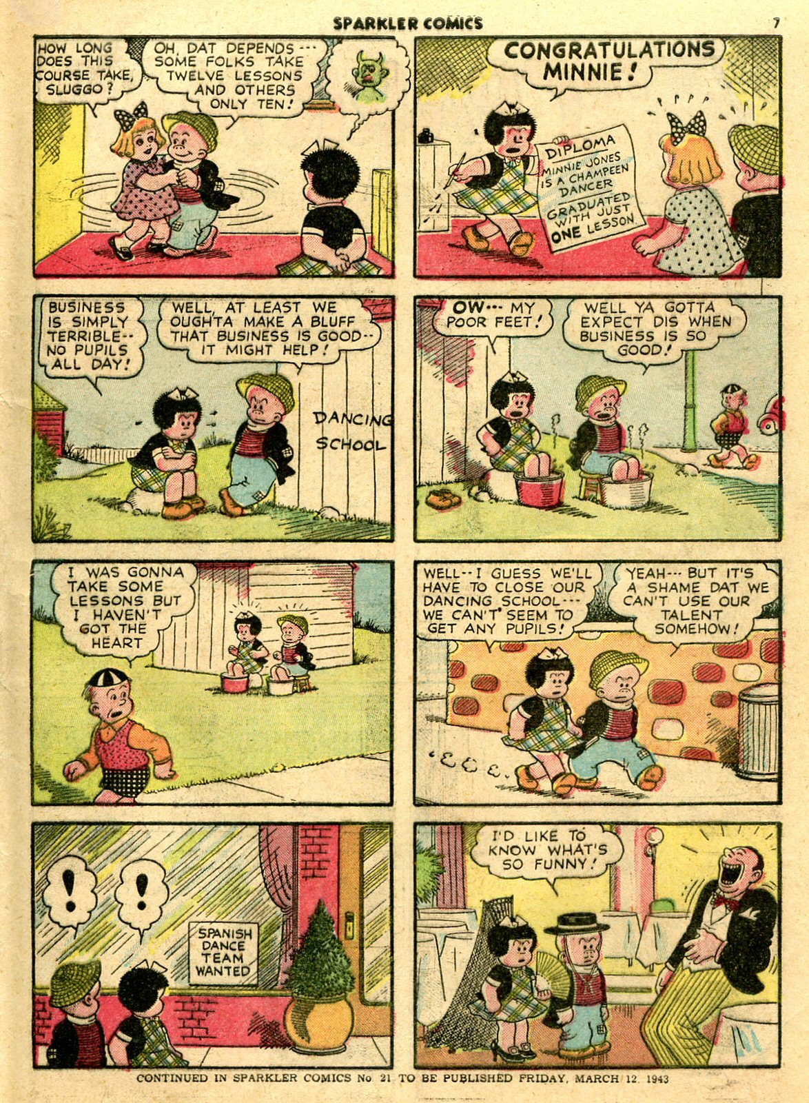 Read online Sparkler Comics comic -  Issue #20 - 9