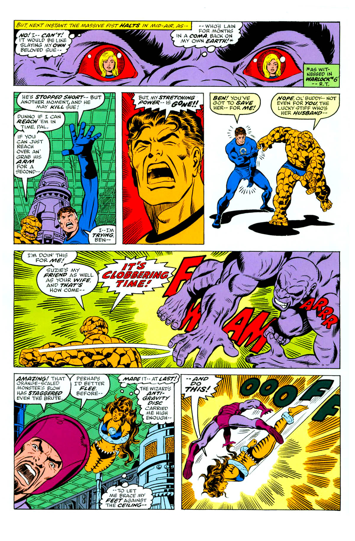 Read online Fantastic Four Visionaries: George Perez comic -  Issue # TPB 1 (Part 2) - 41