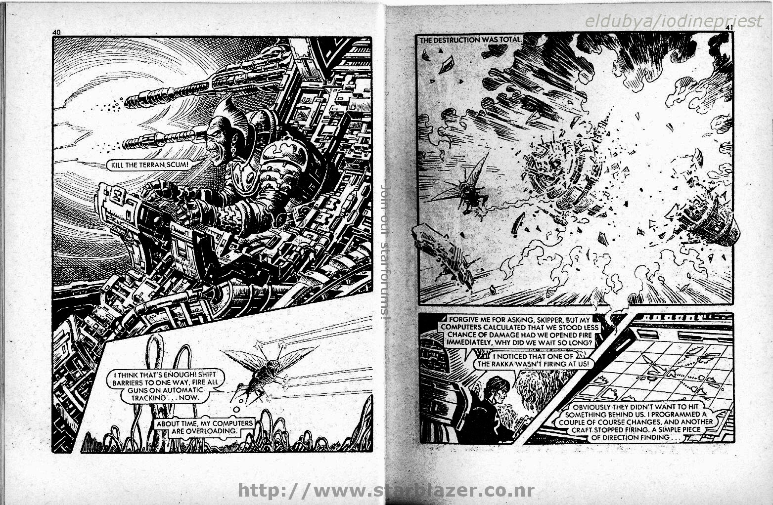 Read online Starblazer comic -  Issue #125 - 22