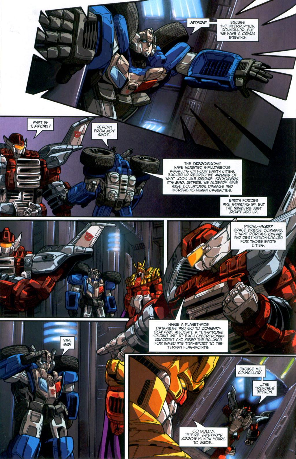 Read online Transformers Energon comic -  Issue #27 - 14